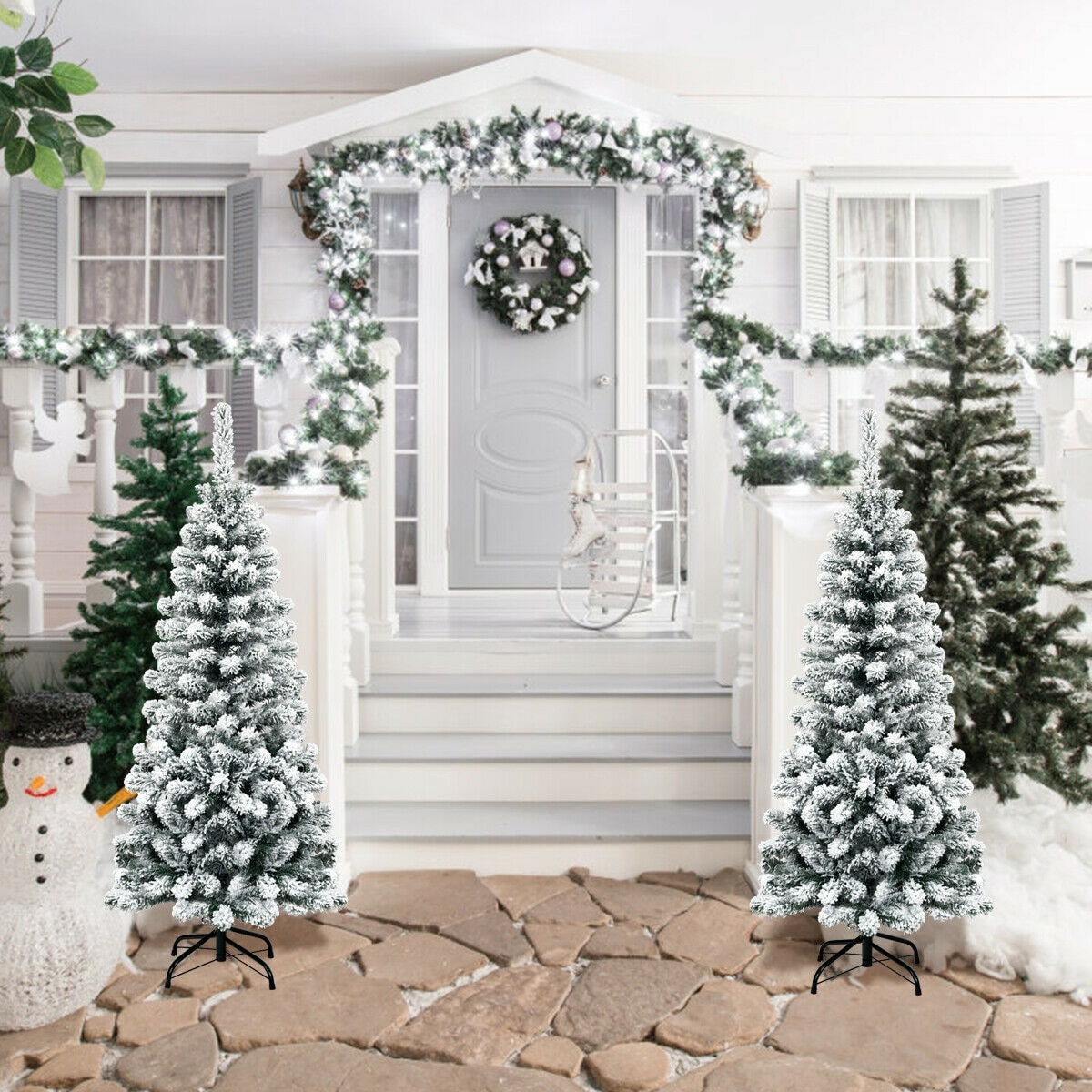 WELLFOR CM-HGY-23540US Artificial-Christmas-Trees - View #7