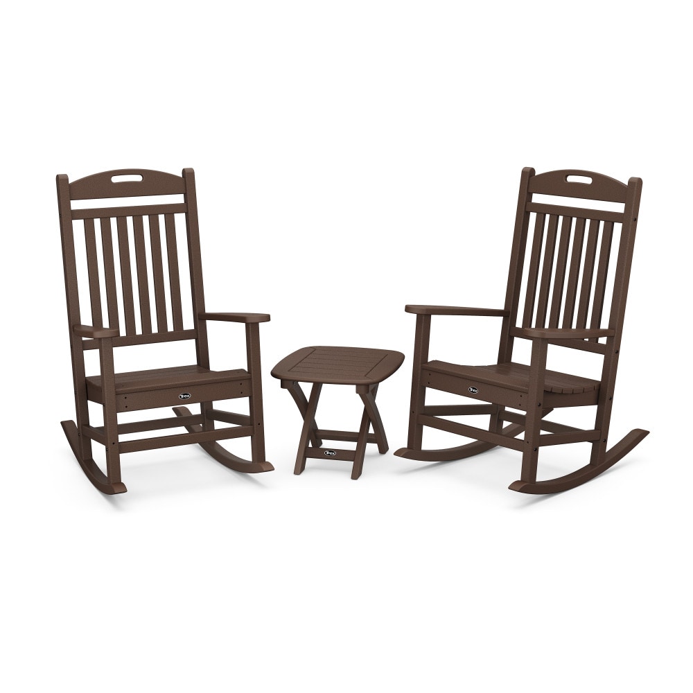Trex Outdoor Furniture TXS121-1-VL Yacht Club 3 -Piece Patio Conversation Set (no fabric)