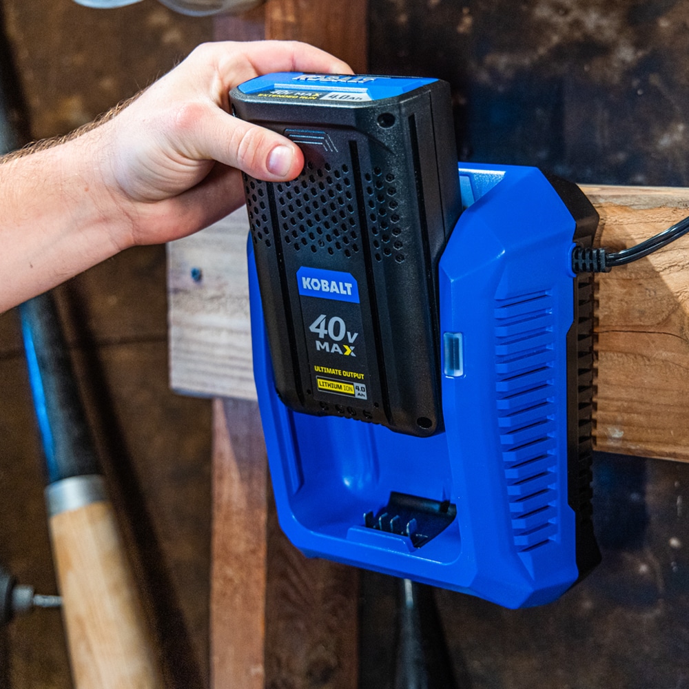 Kobalt 40 Volt 150 Watt Battery Charger in the Cordless Power Equipment Batteries Chargers department at Lowes