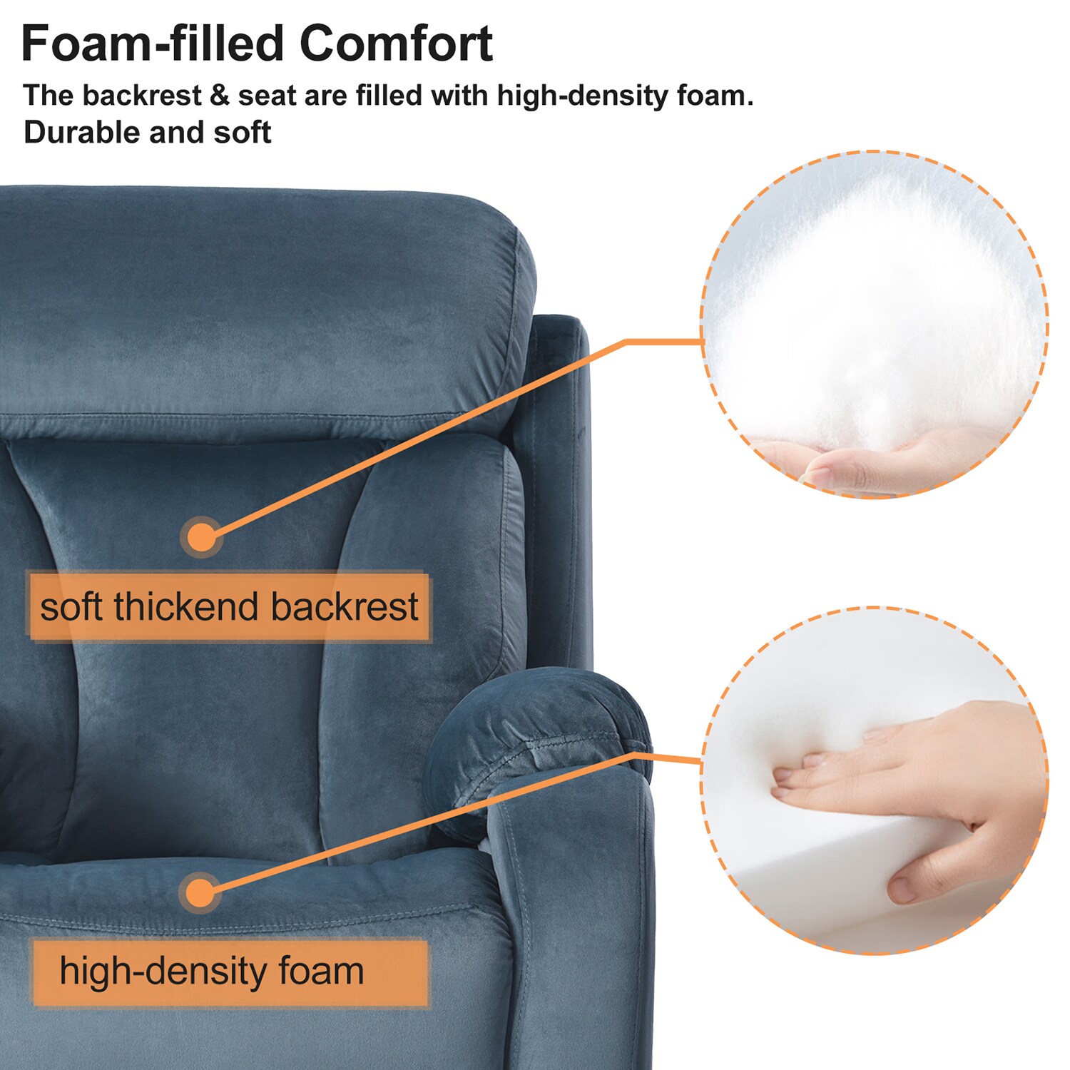 GZMR GM-W1038 recliners - View #4