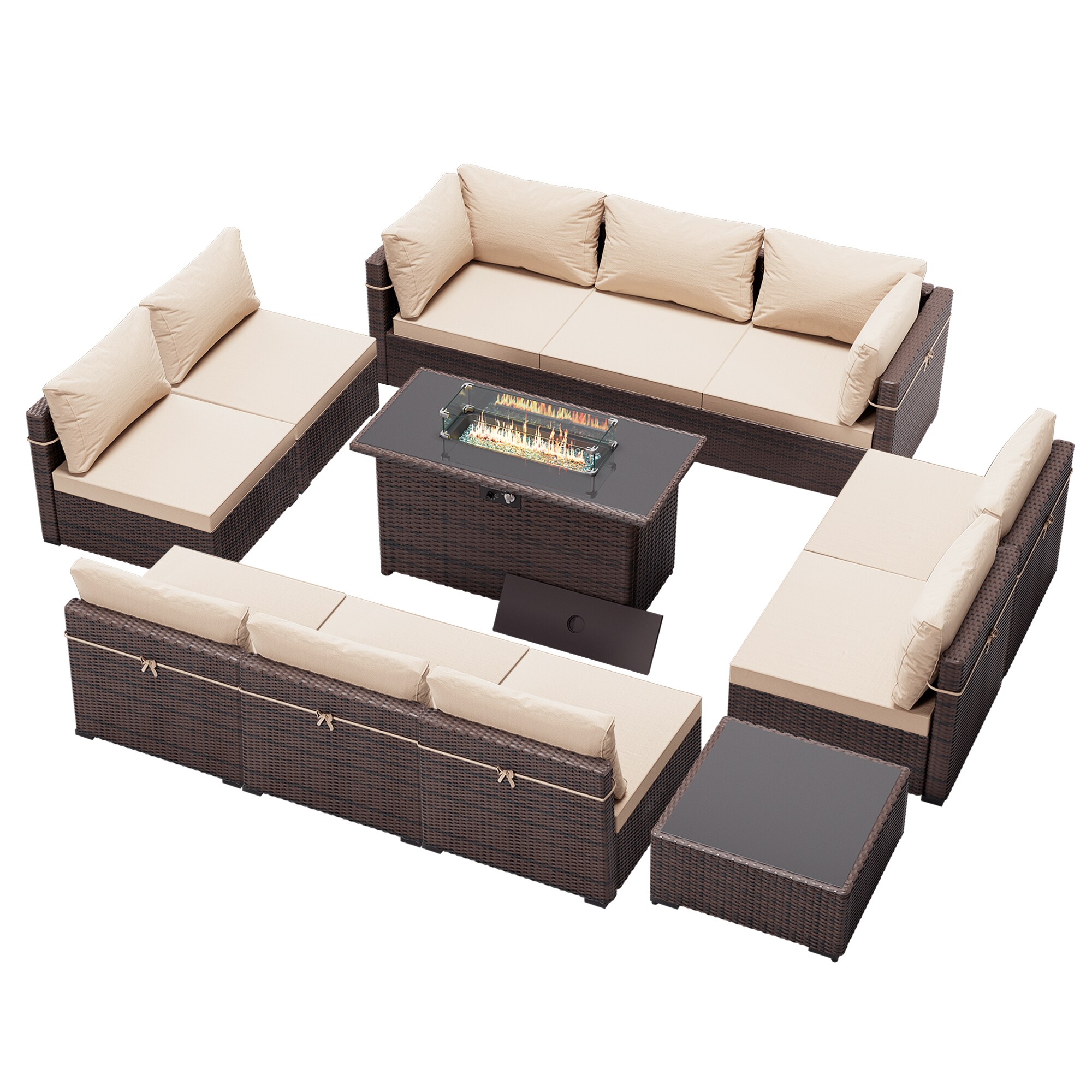 Patio Watcher TBSF-AB3C43BR-BE Patio-Conversation-Sets - View #2