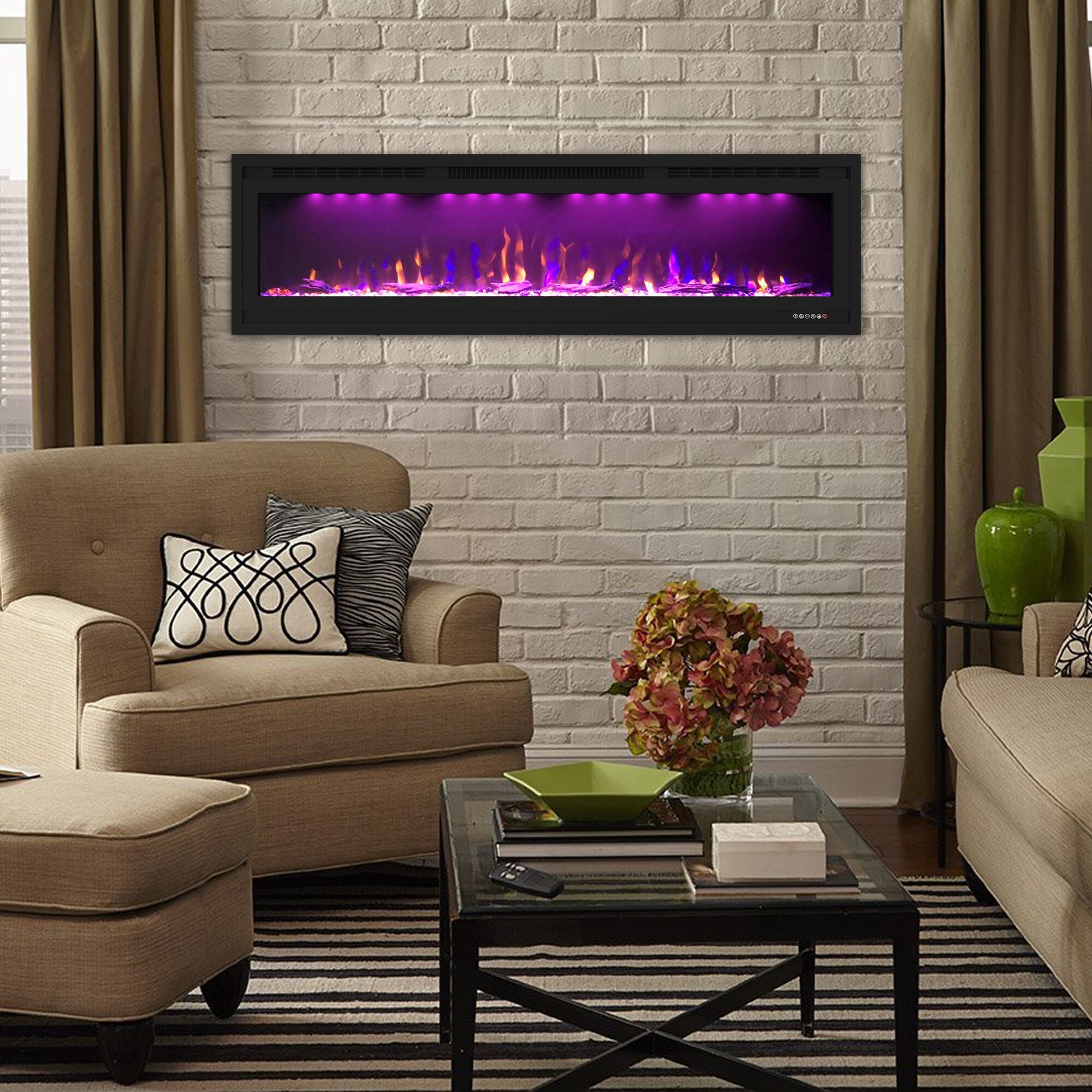 EdenDirect LW-BI60 Electric-Fireplaces - View #3