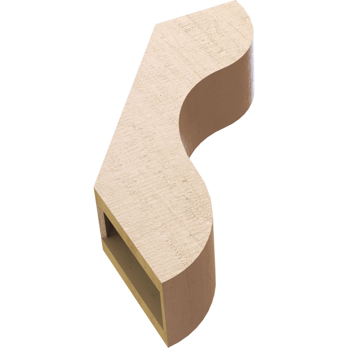 Ekena Millwork BRCUR05X18X24CARRCPR braces - View #7