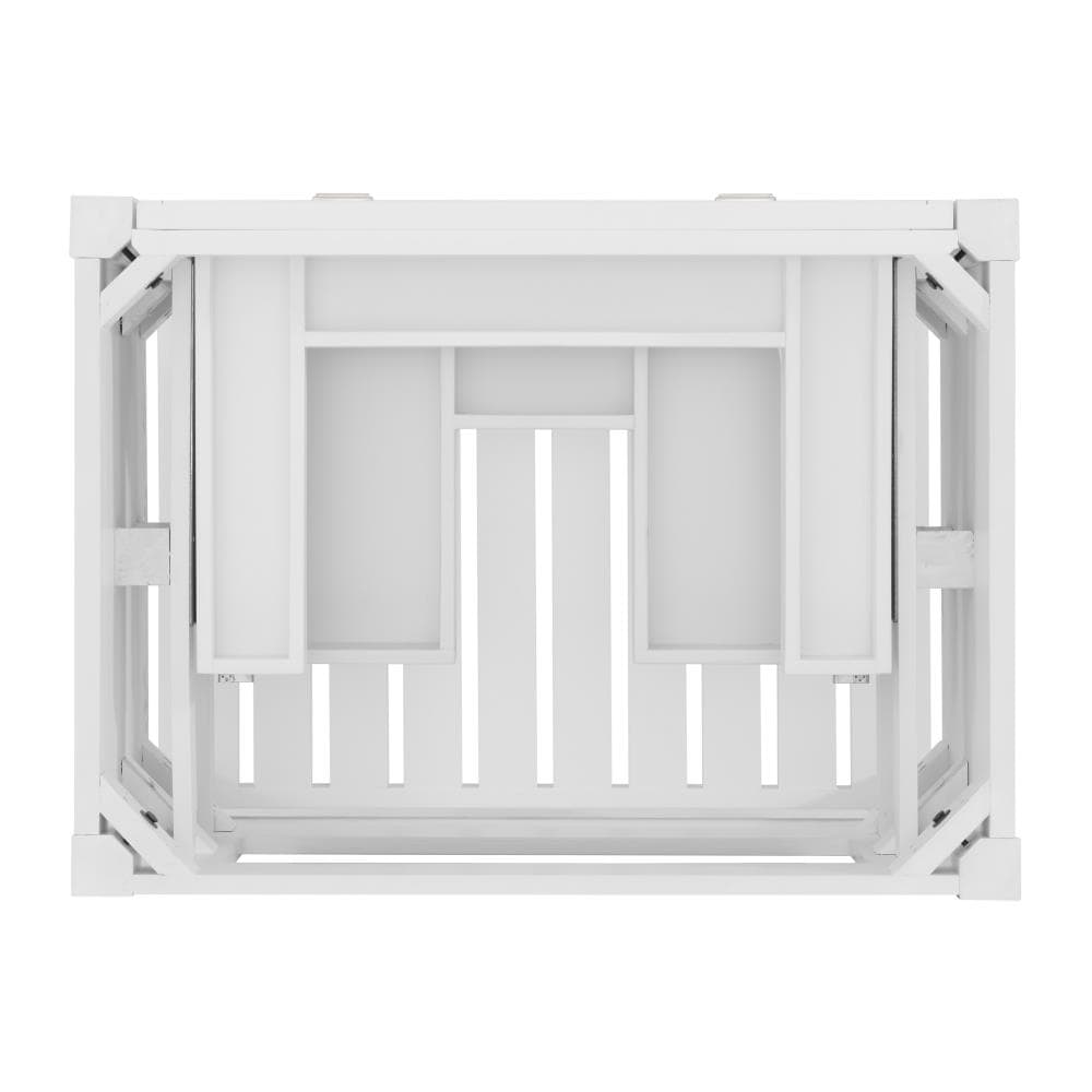 allen + roth Canterbury 30-in White Undermount Single Sink Bathroom ...