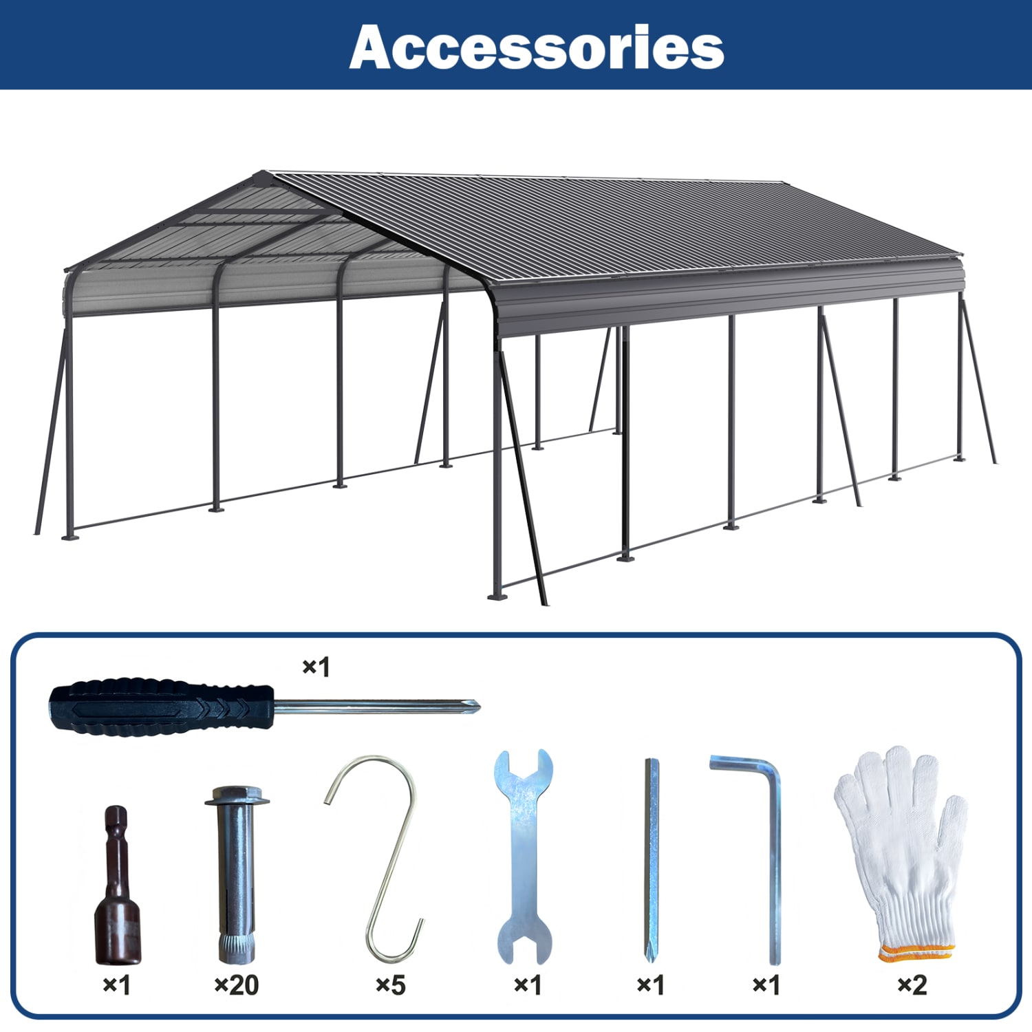 Streamdale Furniture W419S00062 Carport-Covers - View #3