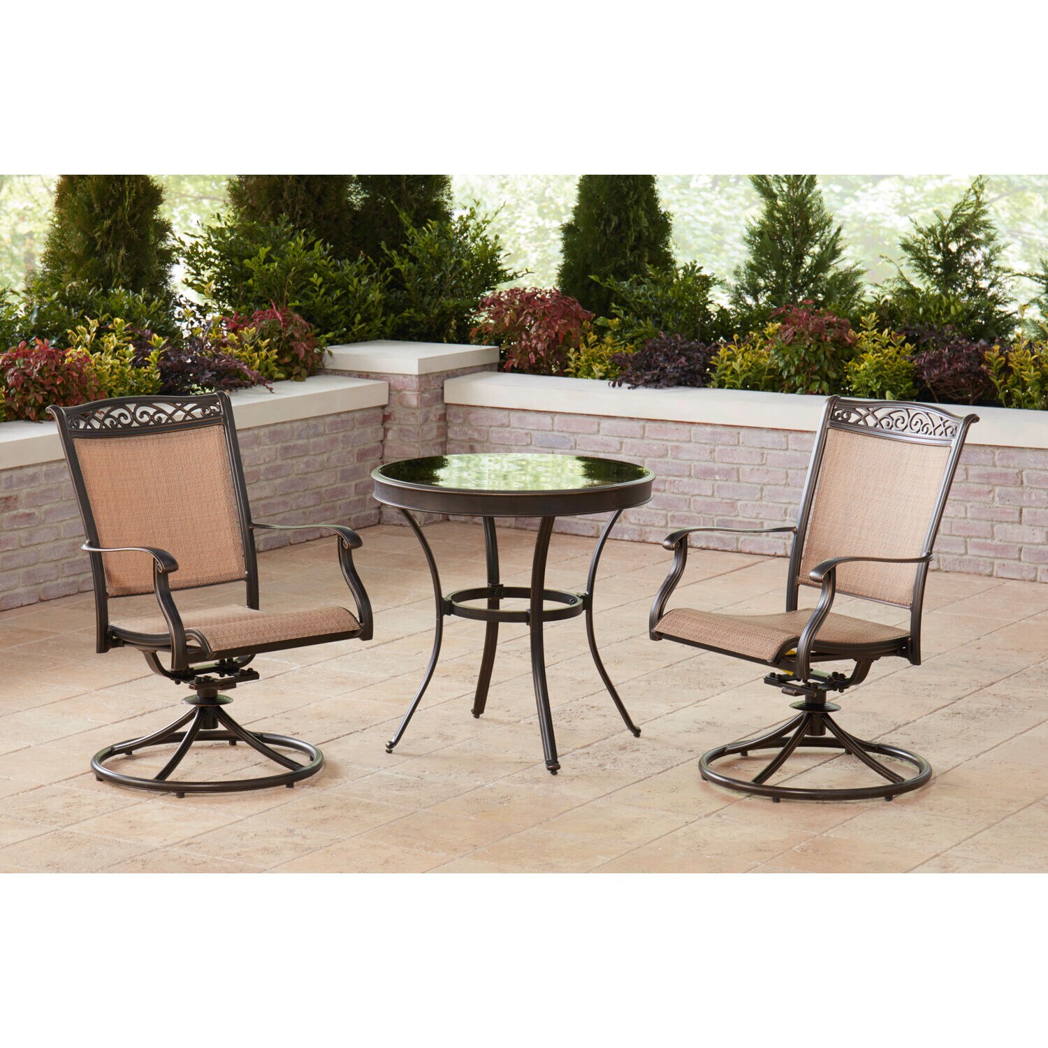 Hanover FNTDN3PCSWG Patio-Dining-Sets - View #11