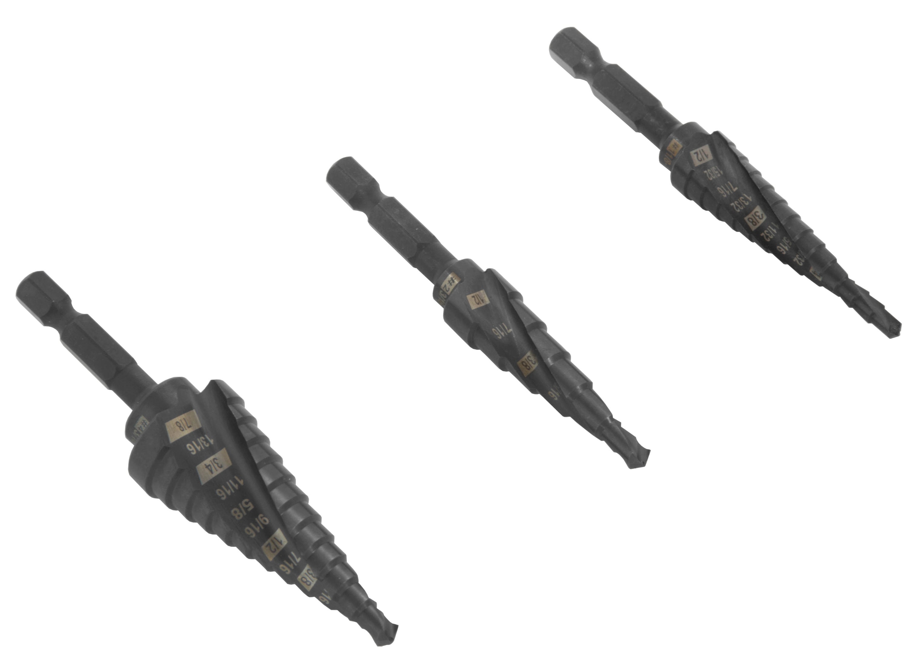 WEN DB124X Metal-Step-Drill-Bits - View #2
