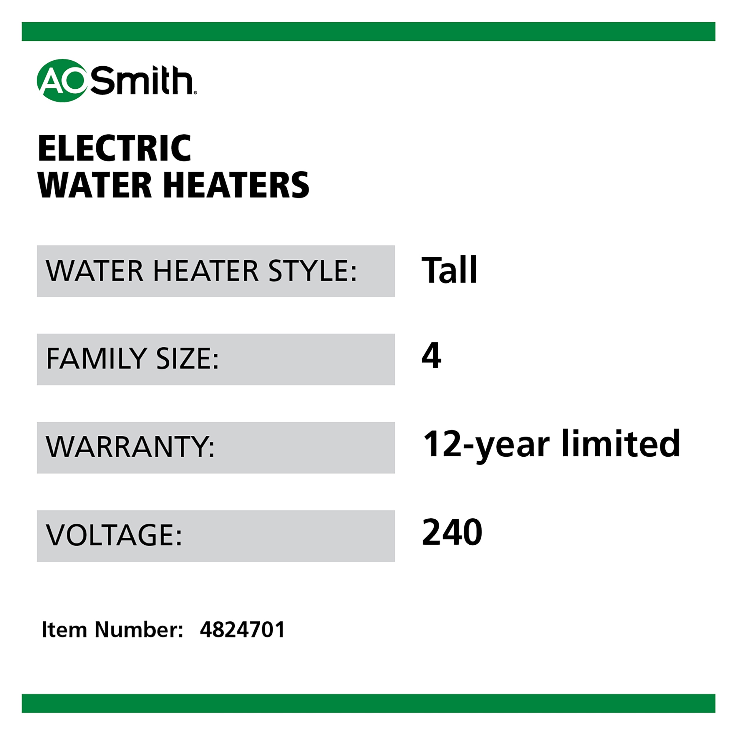 A.O. Smith EEA12-50H55DVF Gas-Water-Heaters - View #13