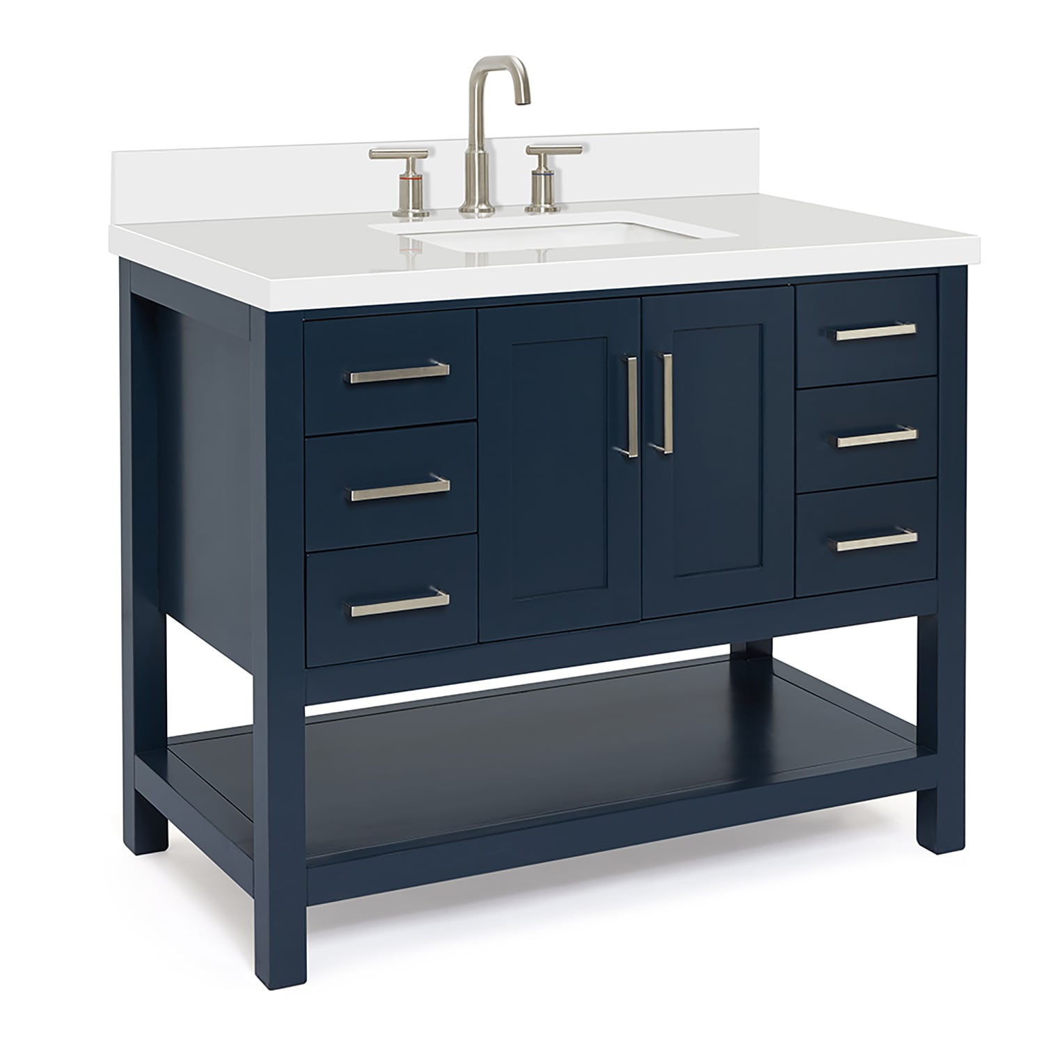 ARIEL S043SWQRVOMNB Bath-Vanity-Combo - View #3