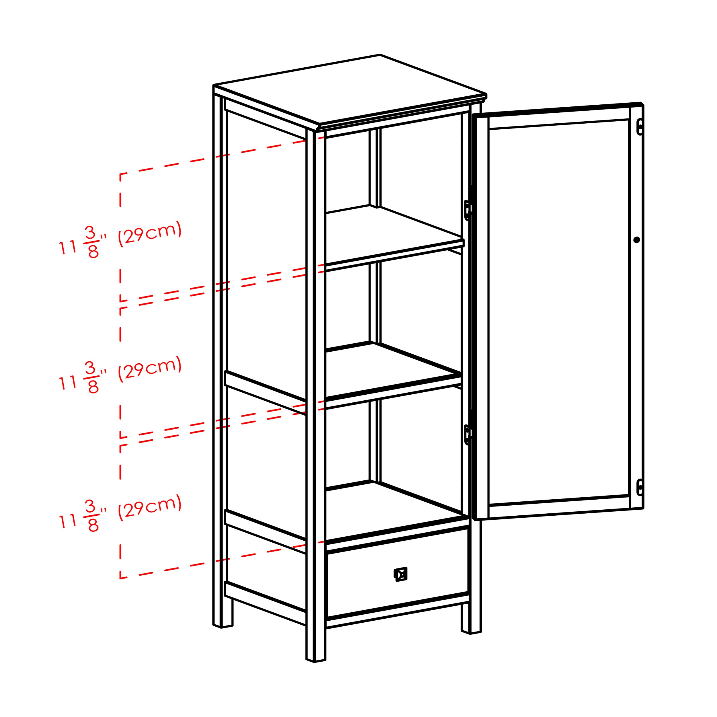 Winsome Wood 94402 Dining-Kitchen-Storarge - View #9