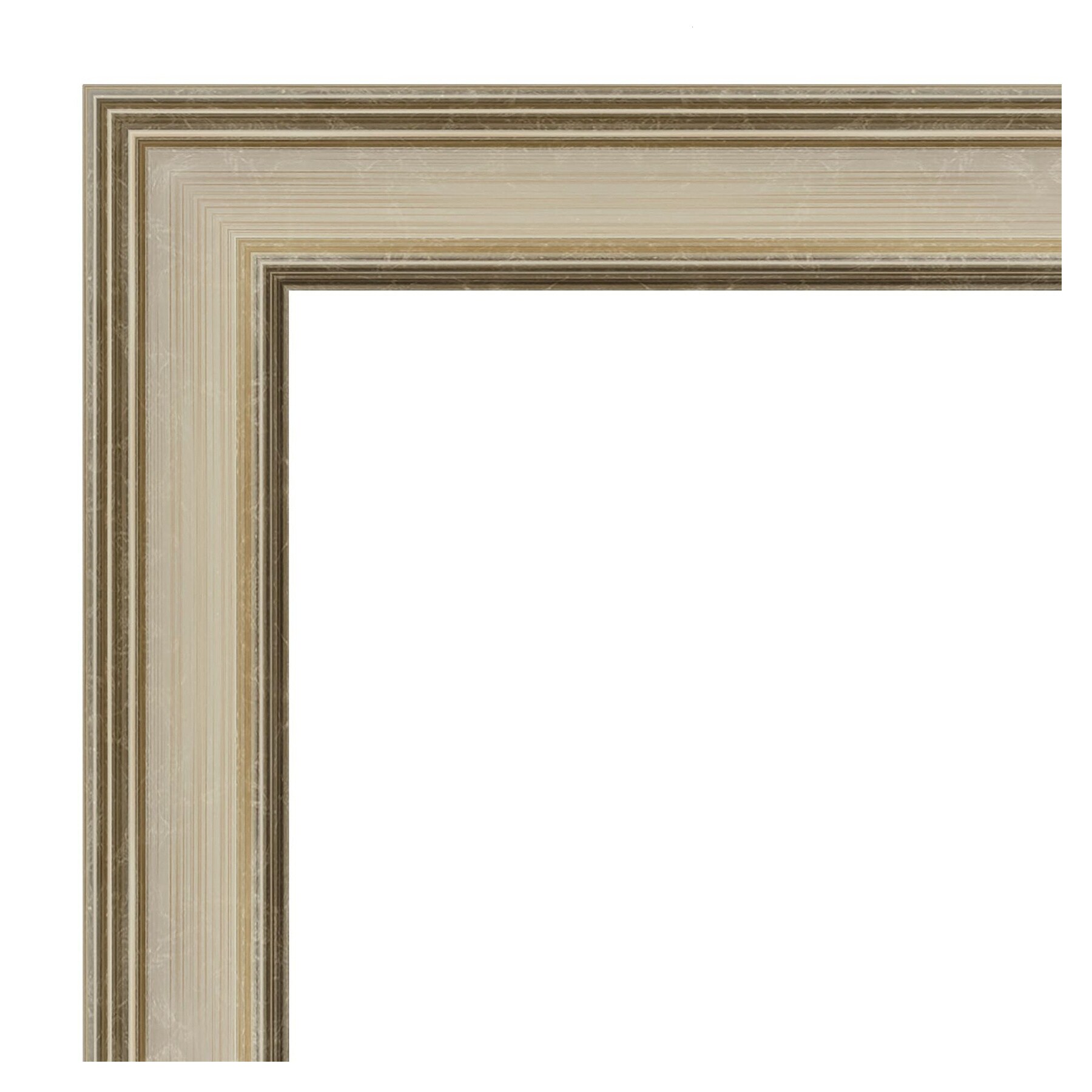 Amanti Art Colonial Light Gold Frame 41.75-in x 29.75-in Framed ...