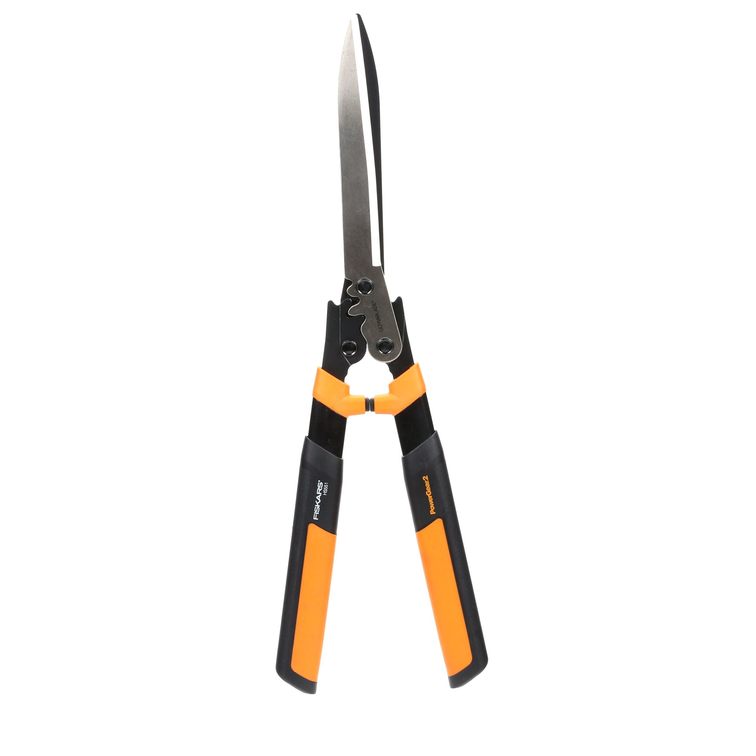 PowerGear II Hedge Shear Non-Stick Coating Stainless Steel Blades 