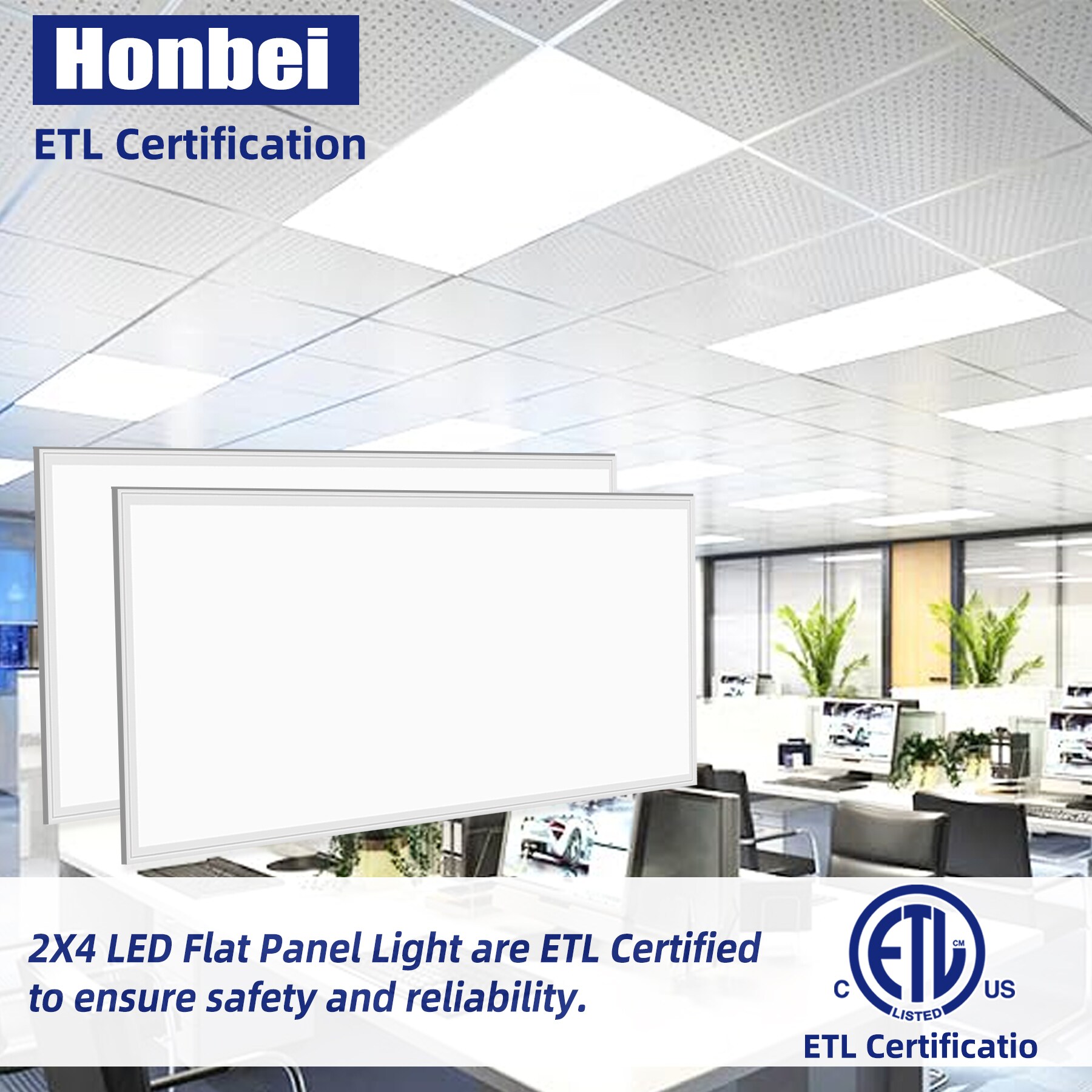 Honbei 2X4-12PACK-A Led-Panel-Lights - View #8