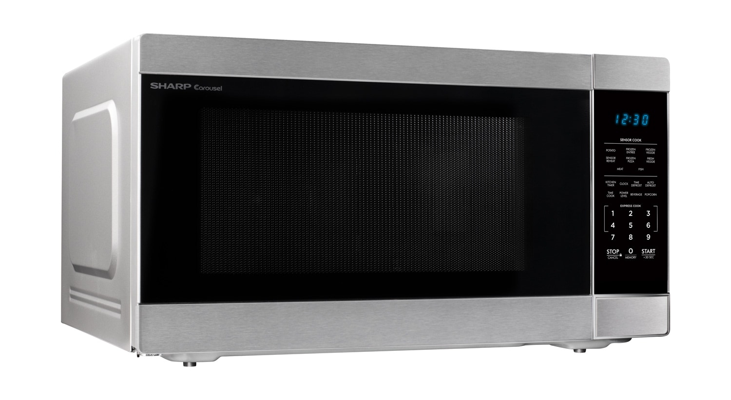 GE 2-cu ft 1200-Watt Sensor Cooking Controls Countertop Microwave  (Stainless Steel) in the Countertop Microwaves department at