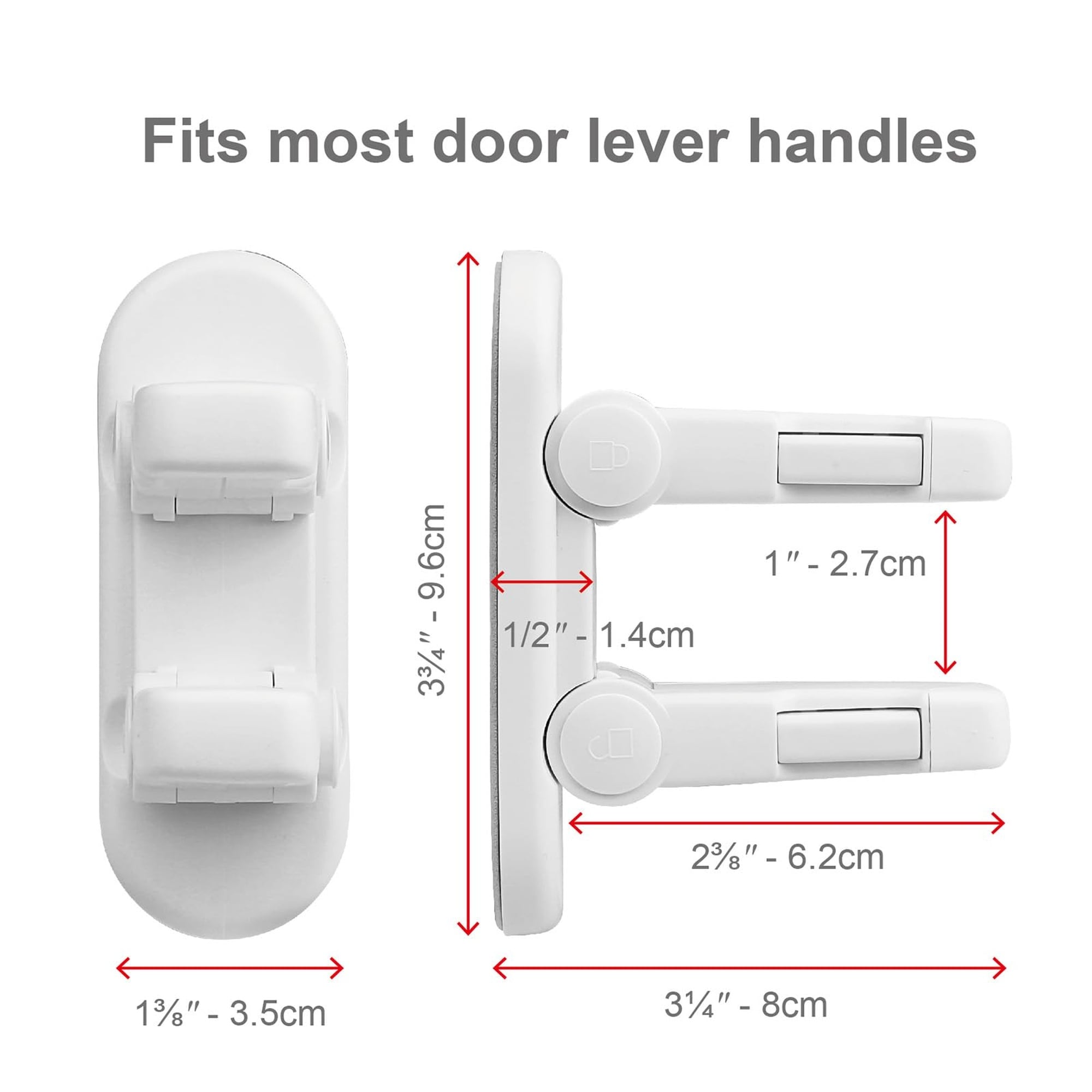 Numhew NHBEN405314 Entry-Door-Chain-Guards - View #2