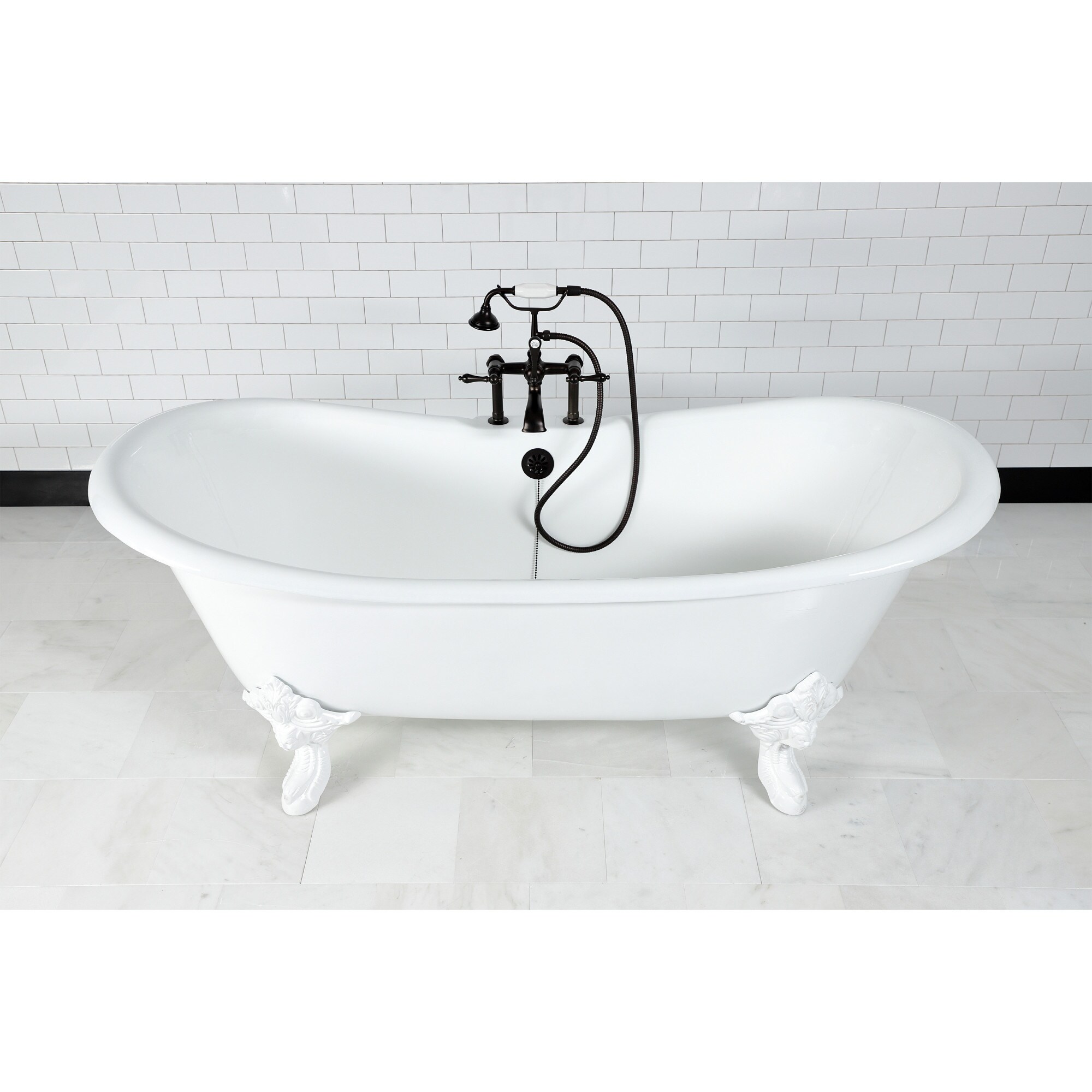 Kingston Brass WLVCT7DS7231NLW bathtubs - View #4