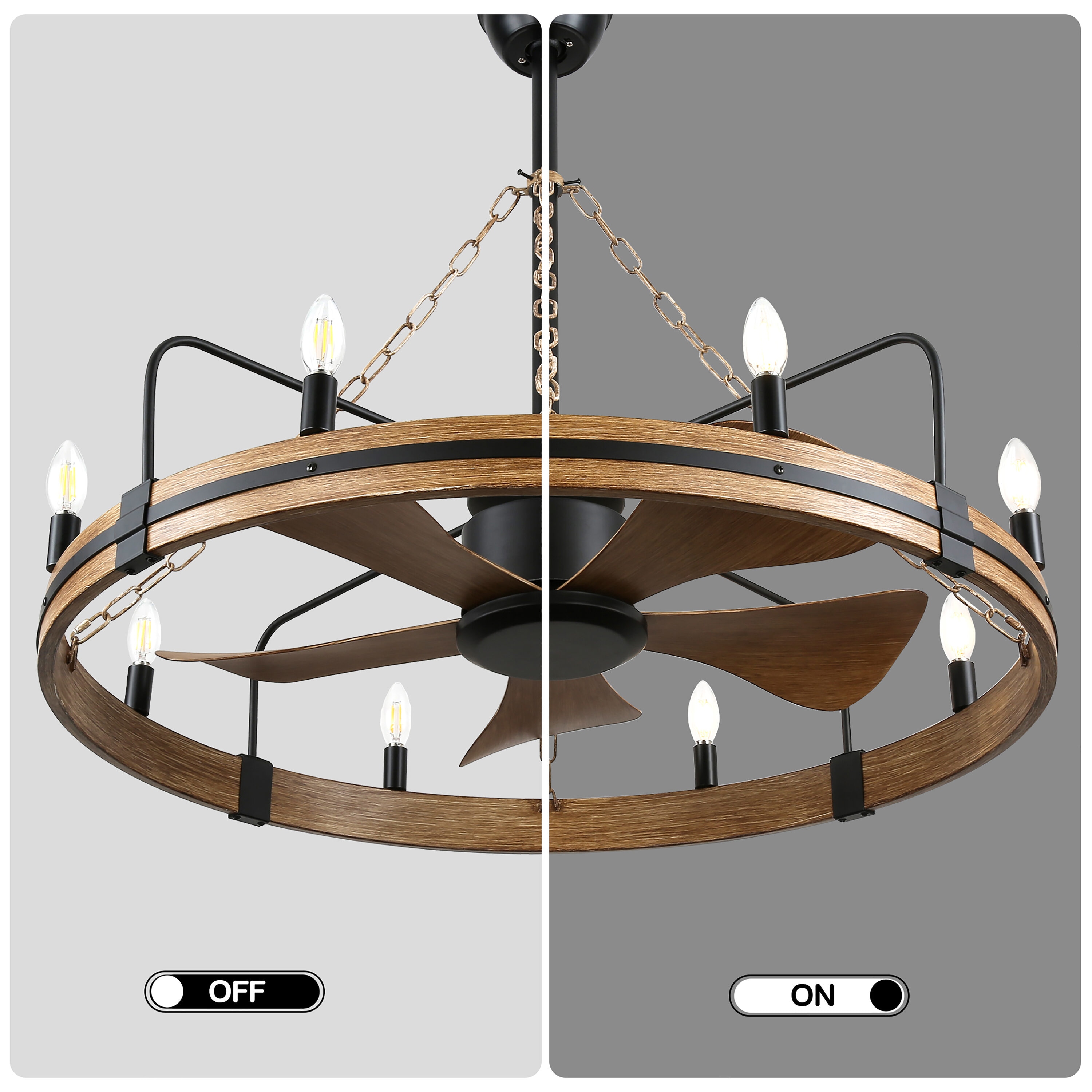 Cusp Barn GRD3670 Ceiling-Fans - View #7