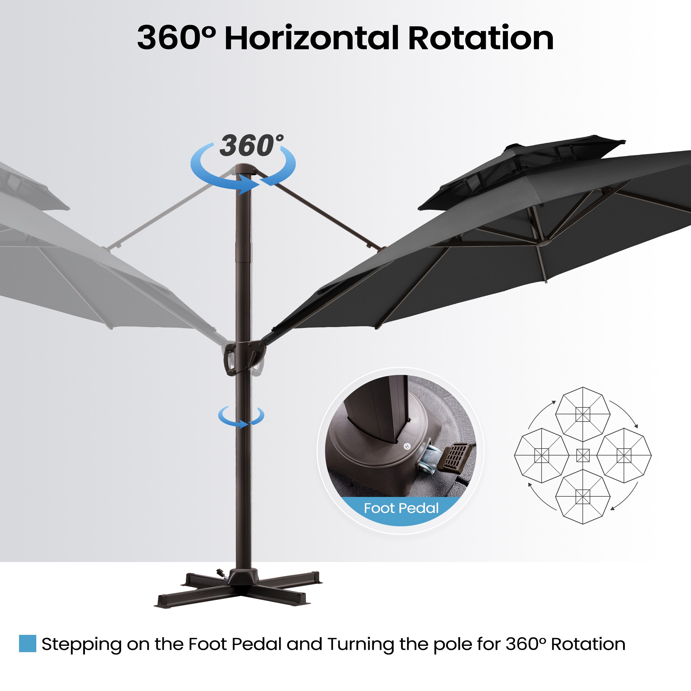 Crestlive Products CL-PU053BLK Umbrellas-2 - View #3