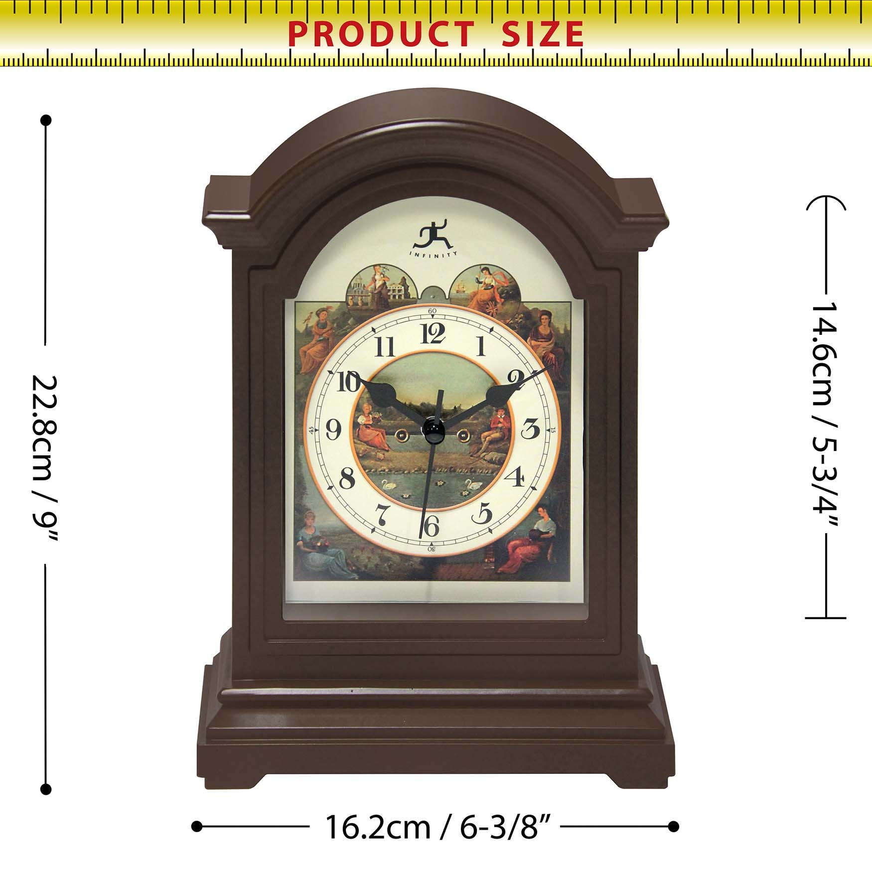 Infinity Instruments 20052DB-4435 Indoor-Outdoor-Clocks - View #3