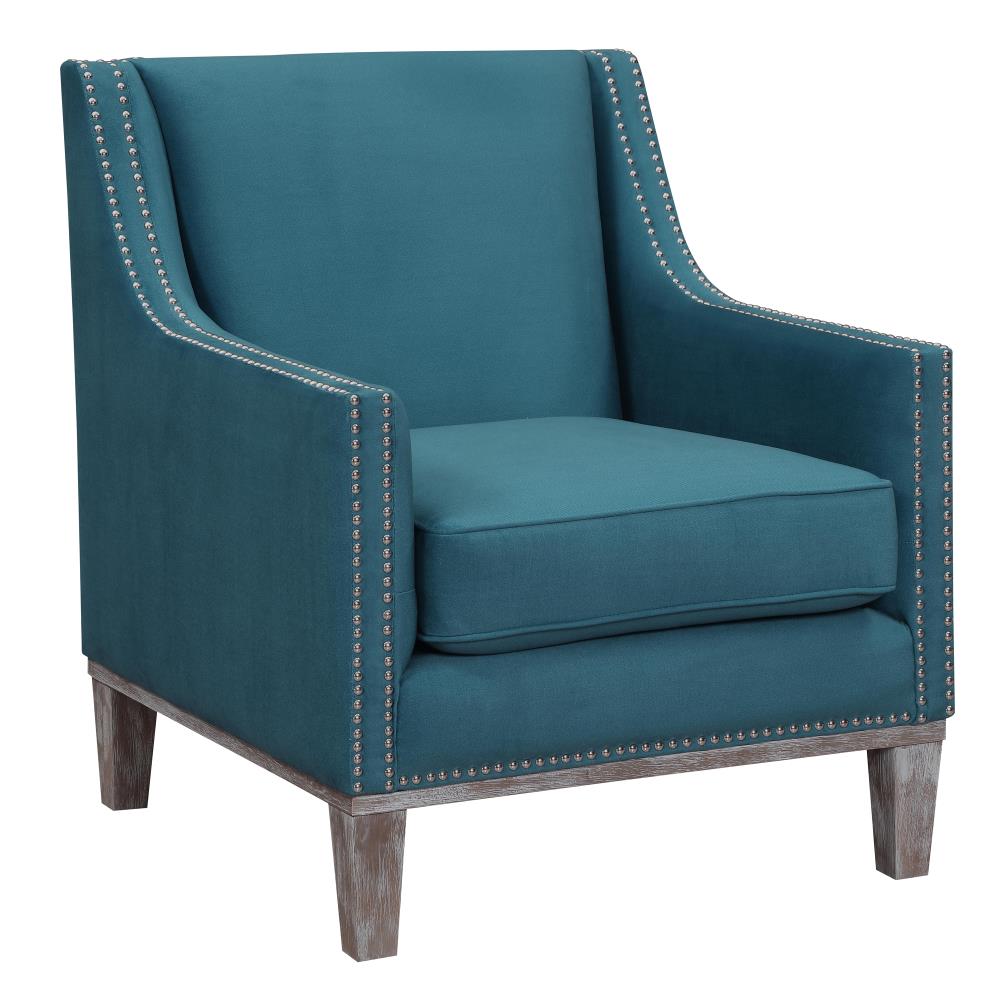 aster navy accent chair