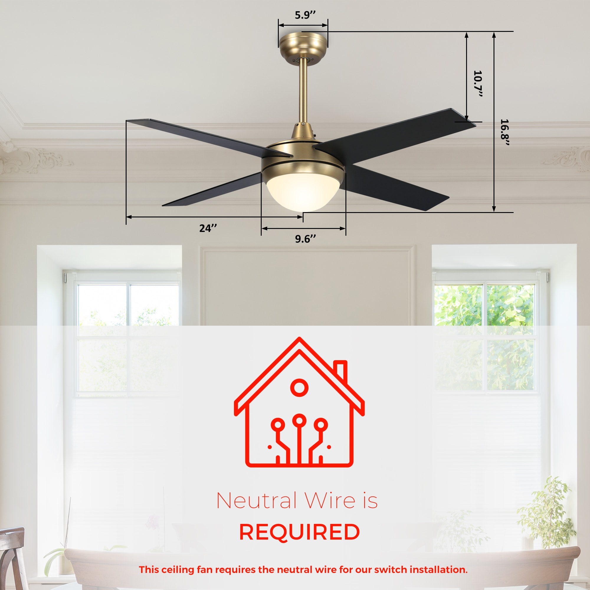 CARRO USA LWGS-484C-L11-G2-1 Ceiling-Fans - View #9