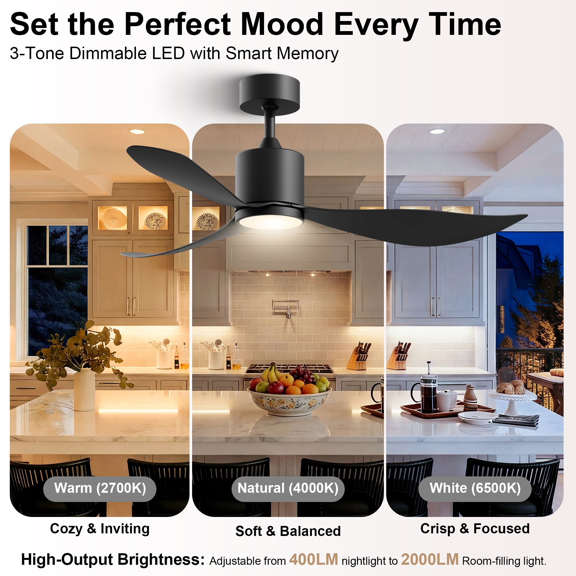 GreenEver CFL-0002-BK Ceiling-Fans - View #8