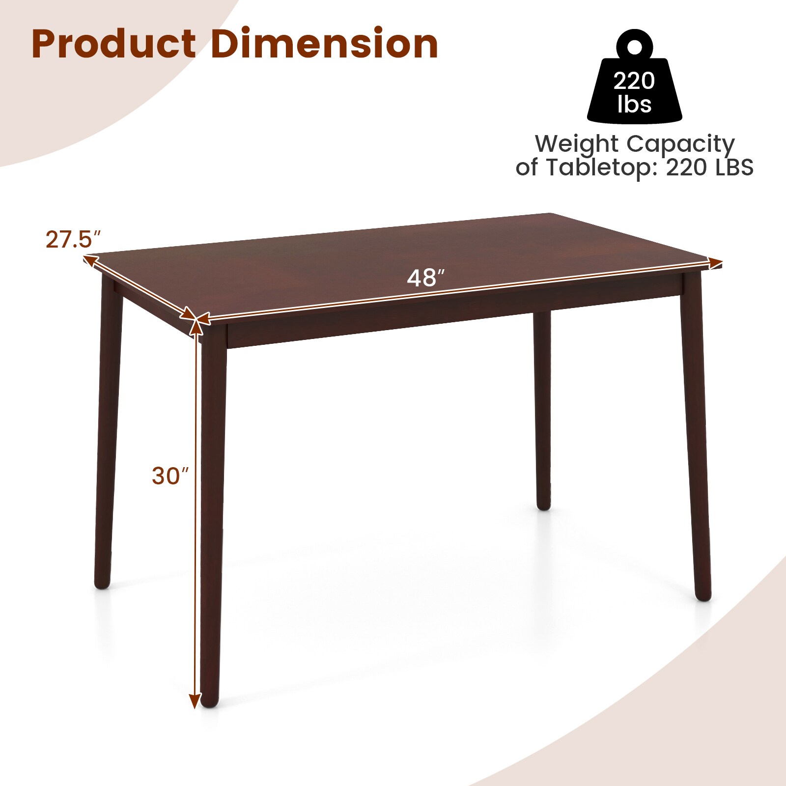 Fenbeli LJMLSFENHY840 Dining-Tables - View #3