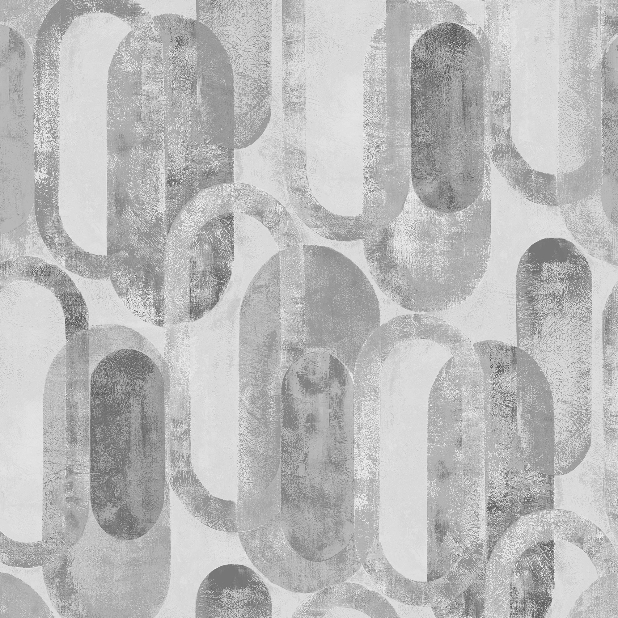 Sublime 121803 56-Sq. Feet Grey Non-woven Textured Geometric Unpasted Wallpaper