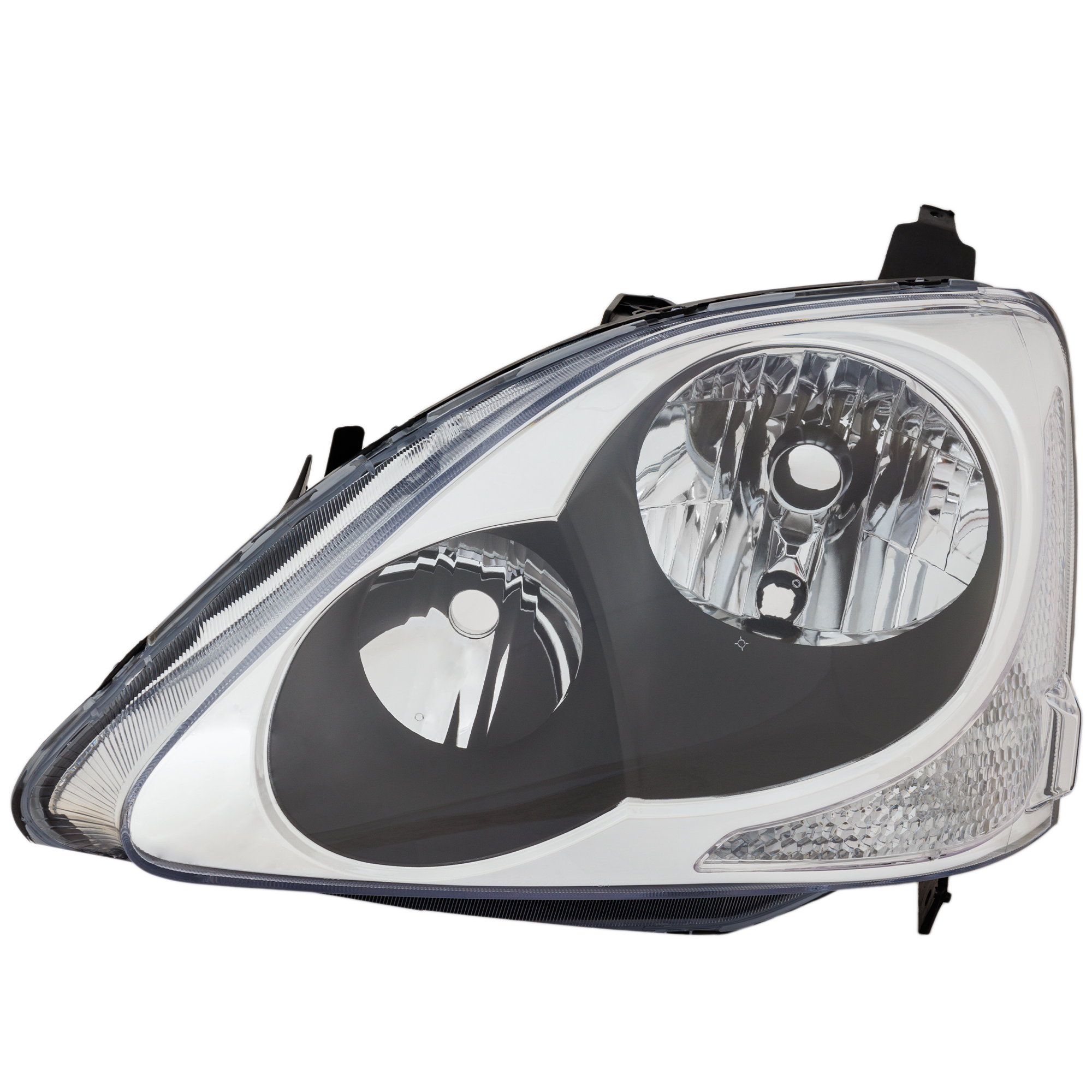 Garage-Pro JCWH100176GP Headlight For Honda Civic 04-05 Lh Lens and Housing Halogen Hatchback