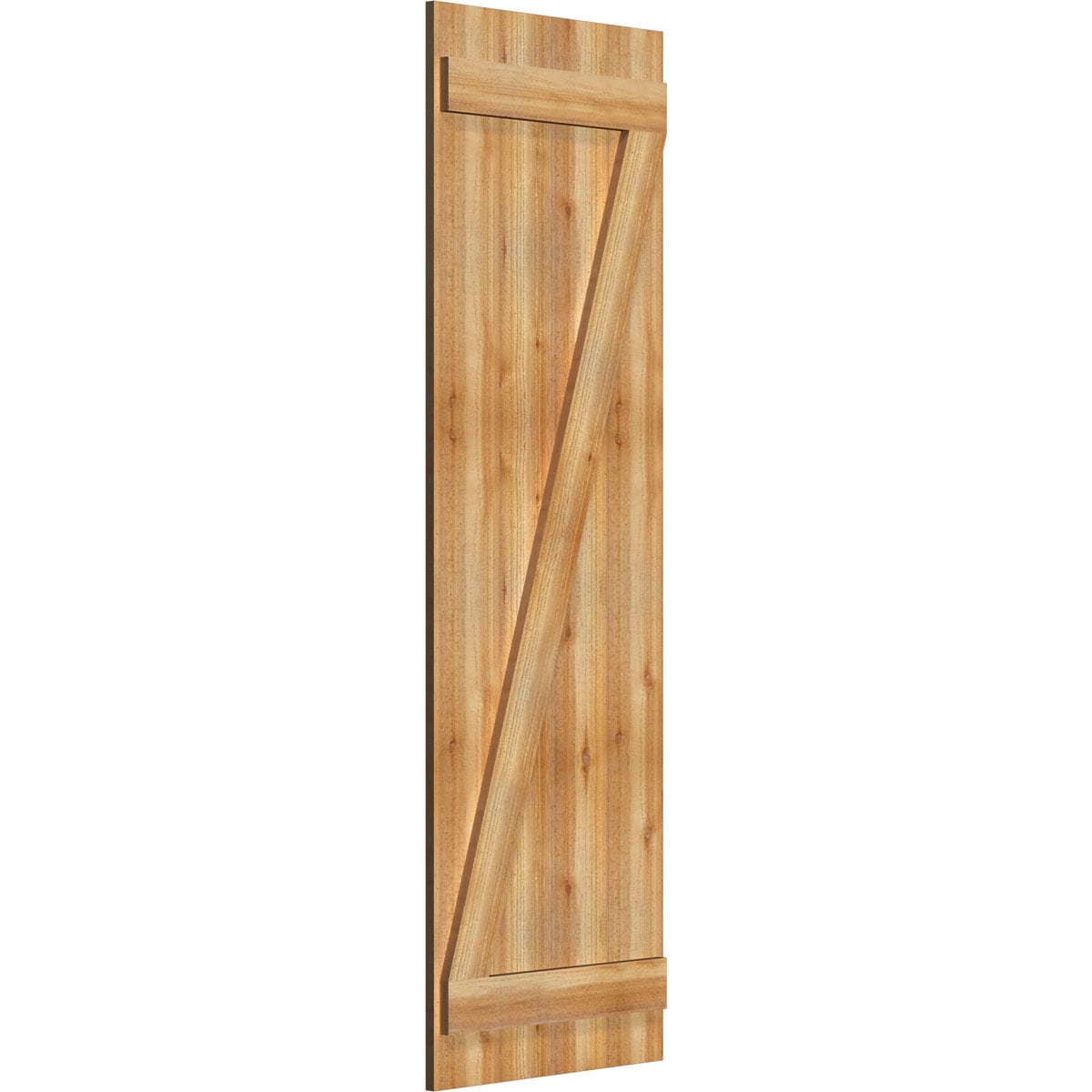 Ekena Millwork RBJ06Z21X068RWR Exterior-Shutters - View #2