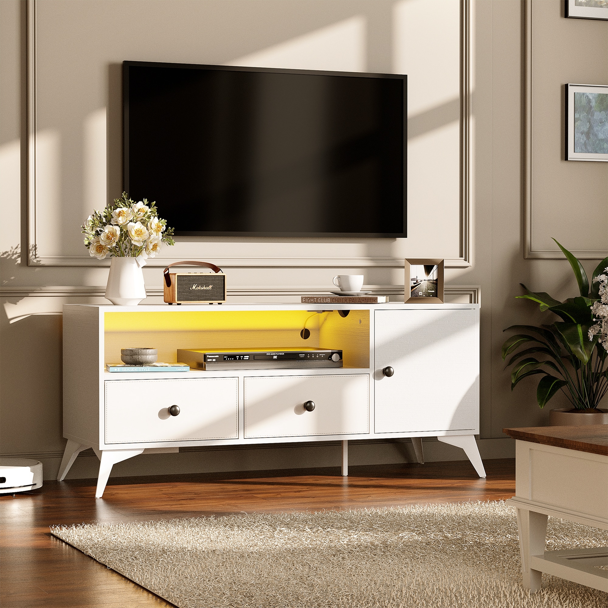 Crestlive Products CL-TV007WHT Tv-Stands - View #8
