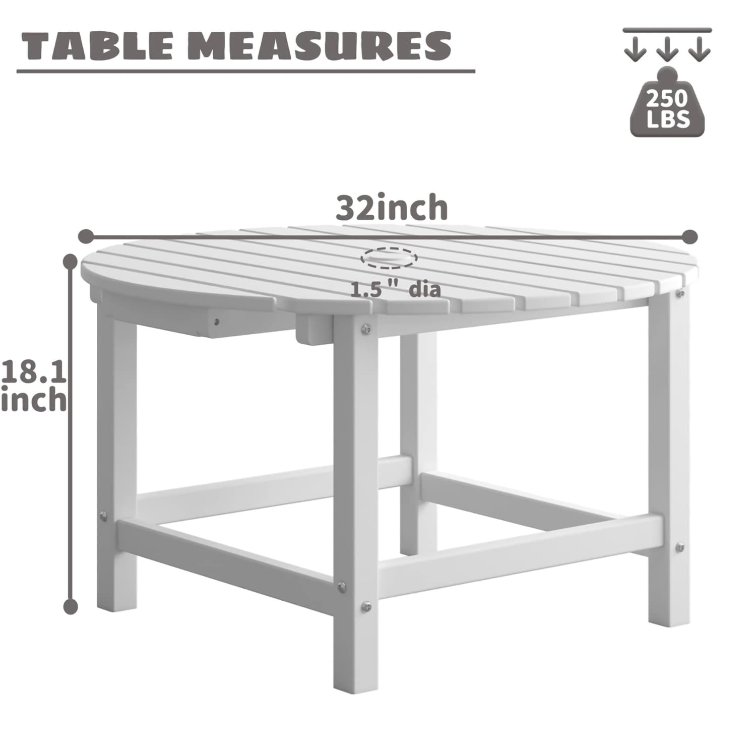 MIDHAM AMKF170215-01 Patio-Tables - View #7