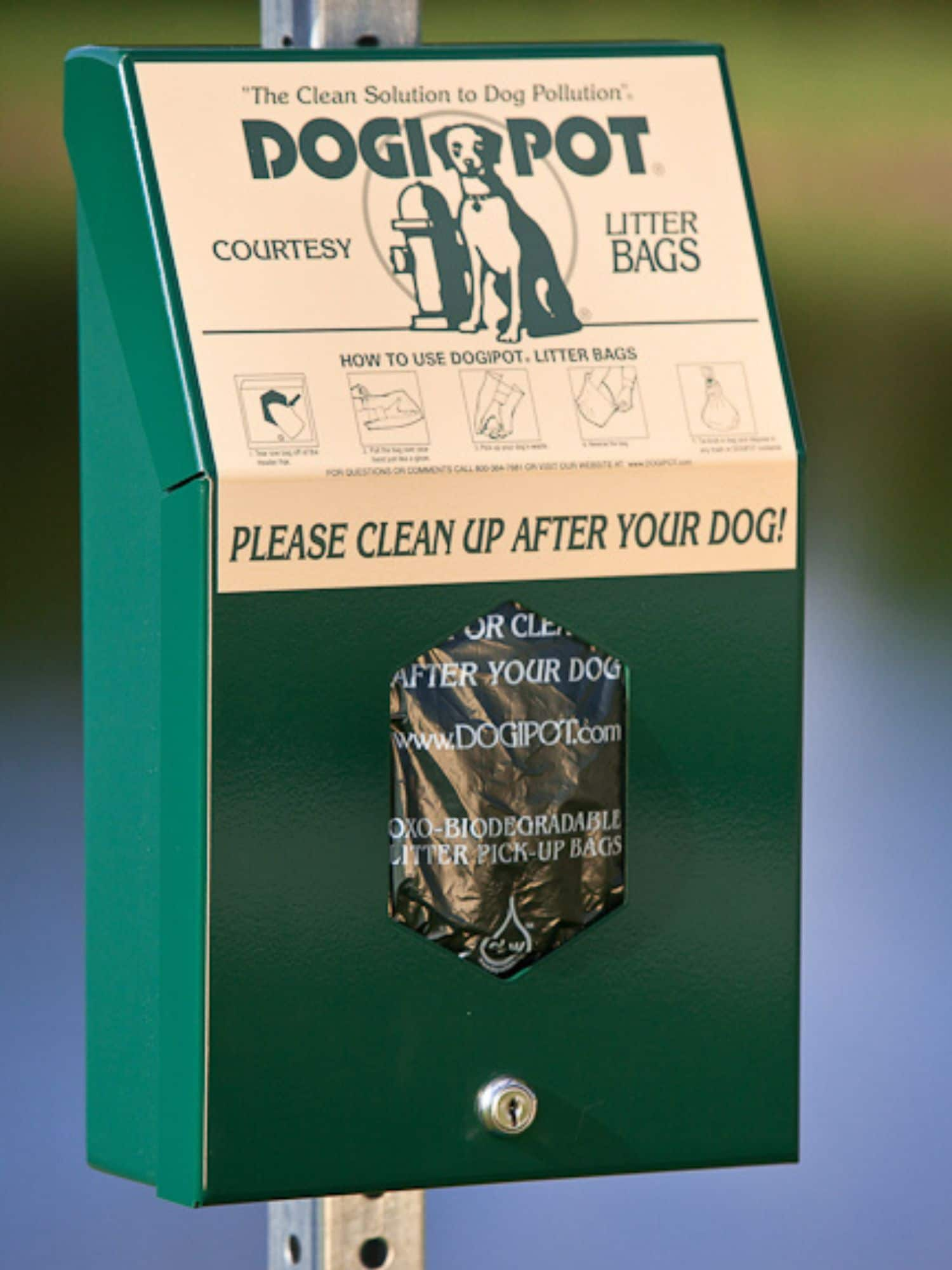 DOGIPOT Commercial Pet Waste Station with Bag Dispenser in the ...