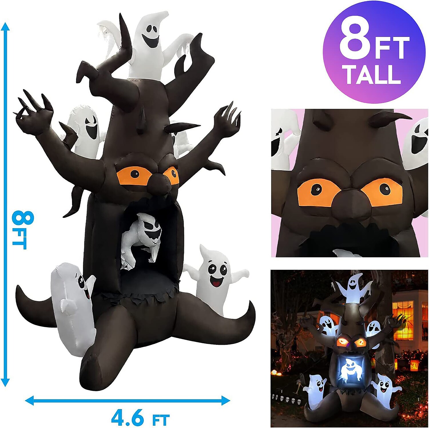 GOOSH WS-69324 Outdoor-Halloween-Decor - View #4