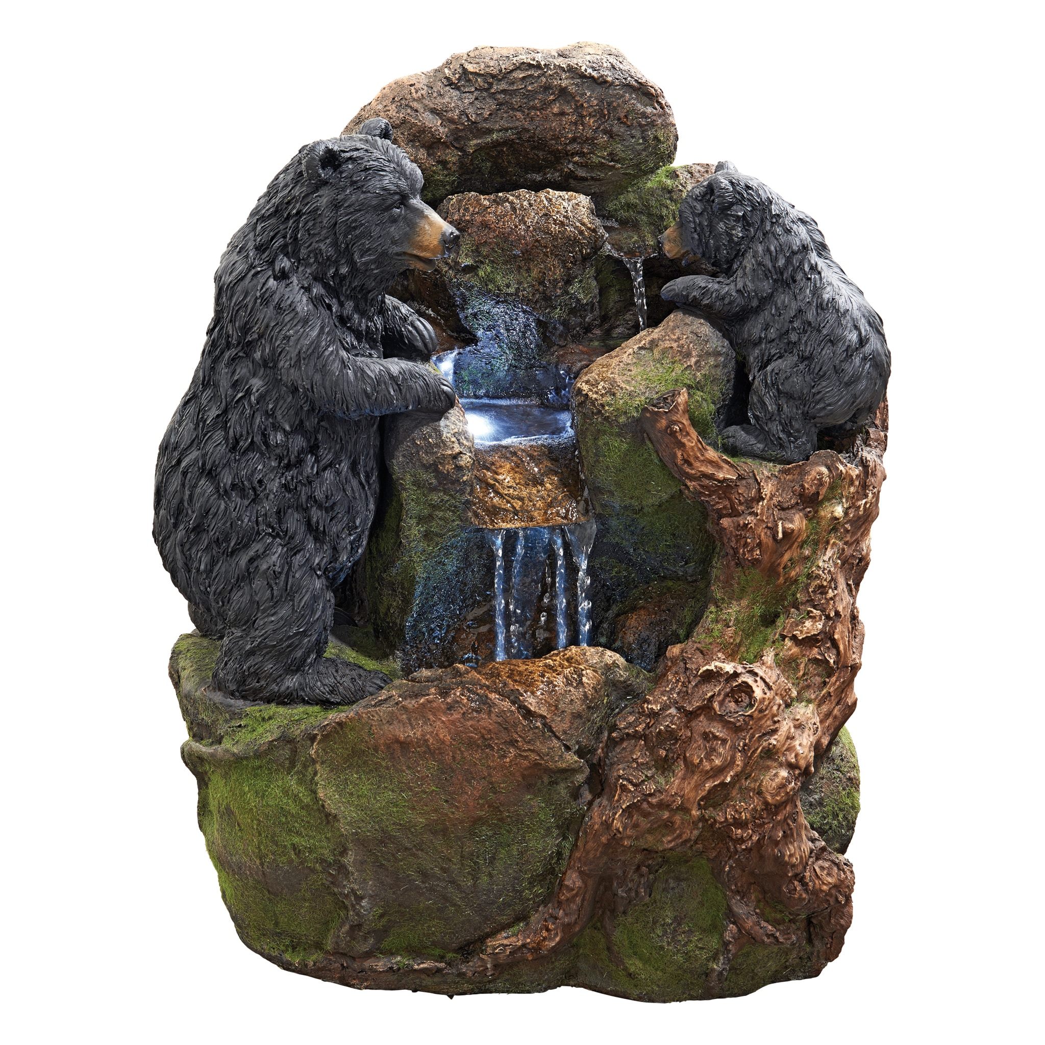 Design Toscano SH380324 24-Inches H Resin Water Outdoor Fountain Statue Pump Included