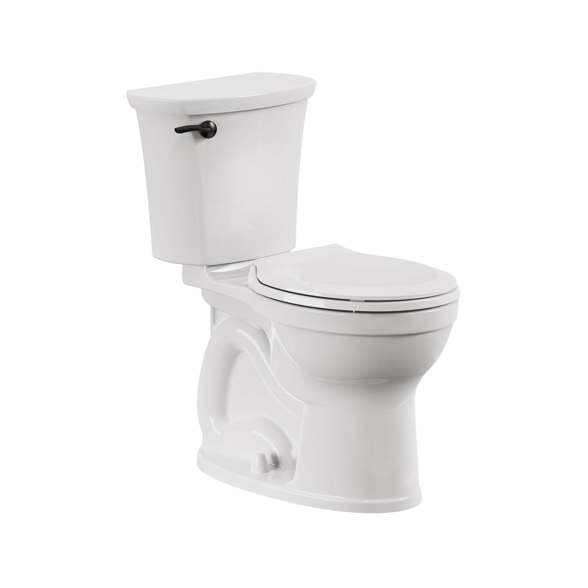 American Standard Champion PRO White Elongated Chair height Soft Close 2-piece Toilet 12-in Rough-In WaterSense 1.28 GPF #610AA002.020
