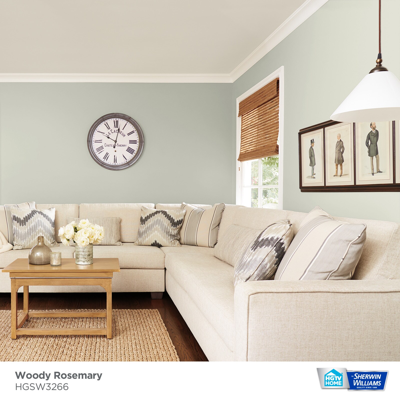 Hgtv Home By Sherwin Williams Showcase Flat Austere Gray Hgsw6184