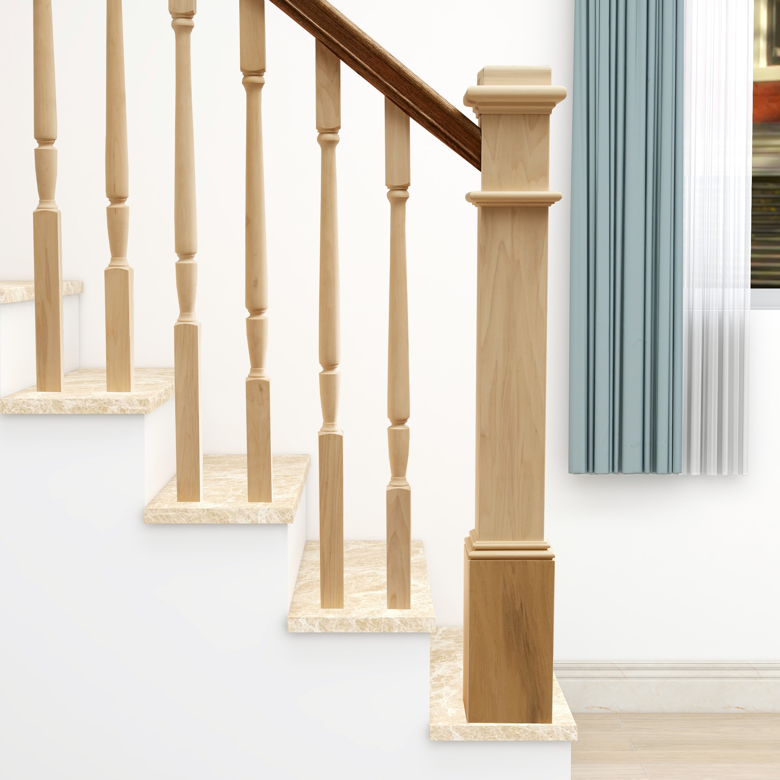 RELIABILT WG991PLPOP Interior-Stairpart-Newel-Posts - View #5