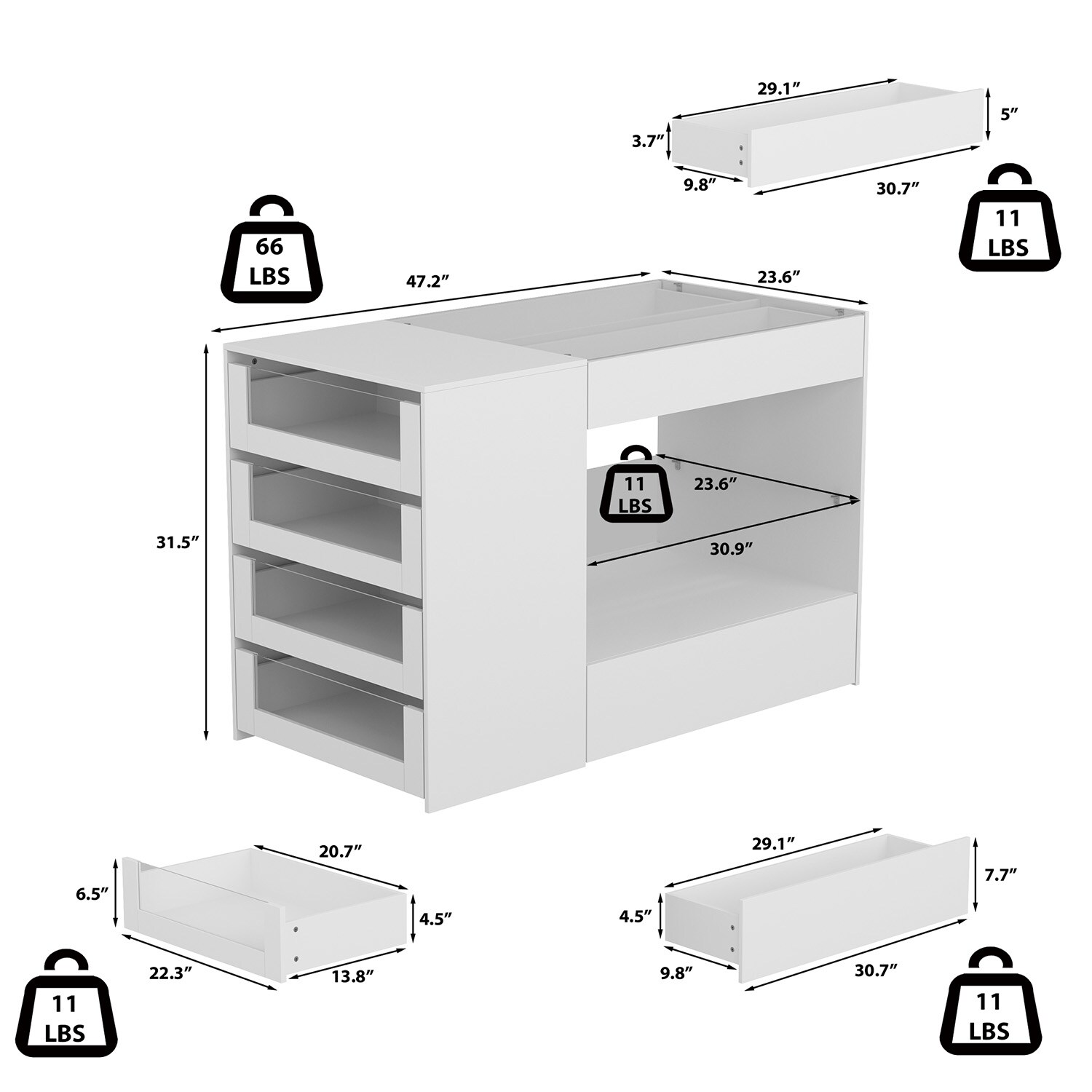 FUFU&GAGA KF020459-01 dressers - View #14