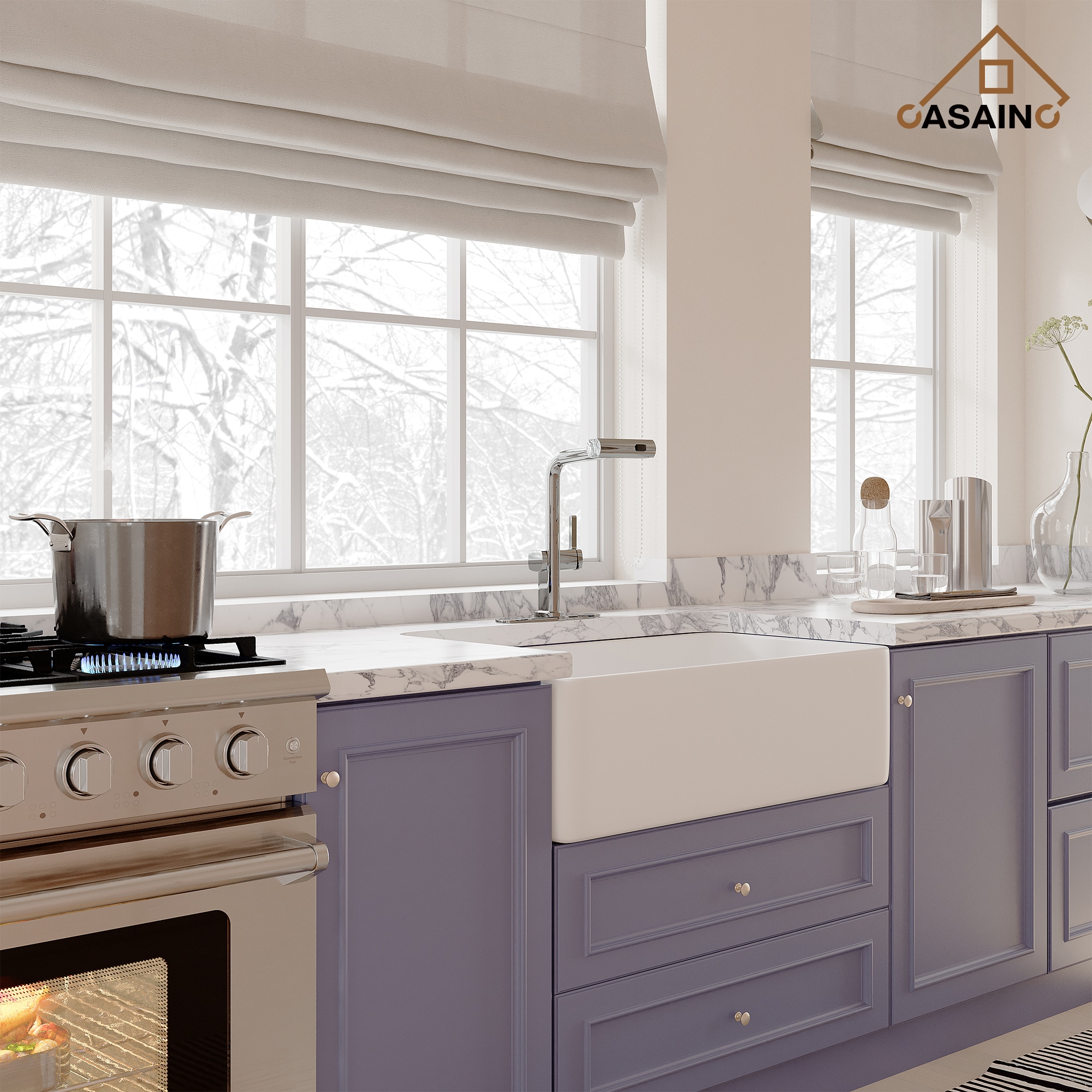 CASAINC KCLT0060CP Kitchen-Faucets - View #5