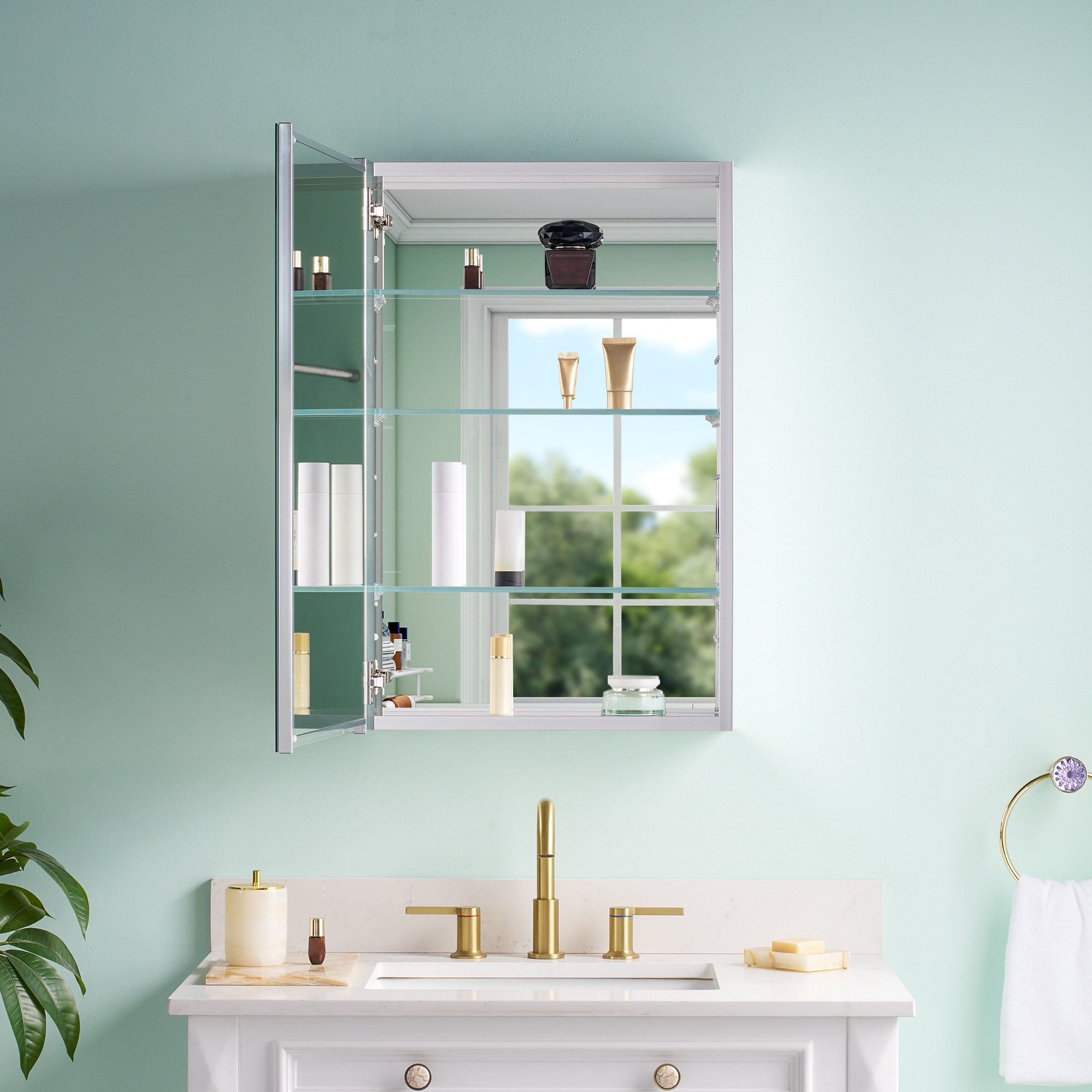 WELLFOR EX-2432DH Bathroom-Medicine-Cabinets - View #3