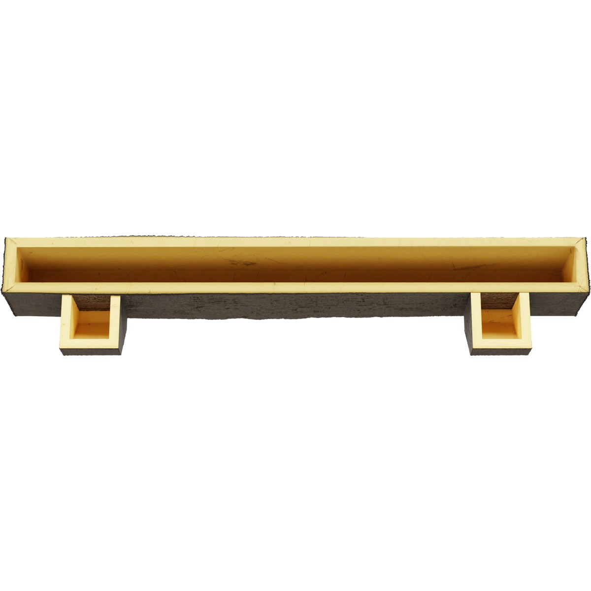 Ekena Millwork MANURS08X08X48ASAC Mantel-Shelves - View #5