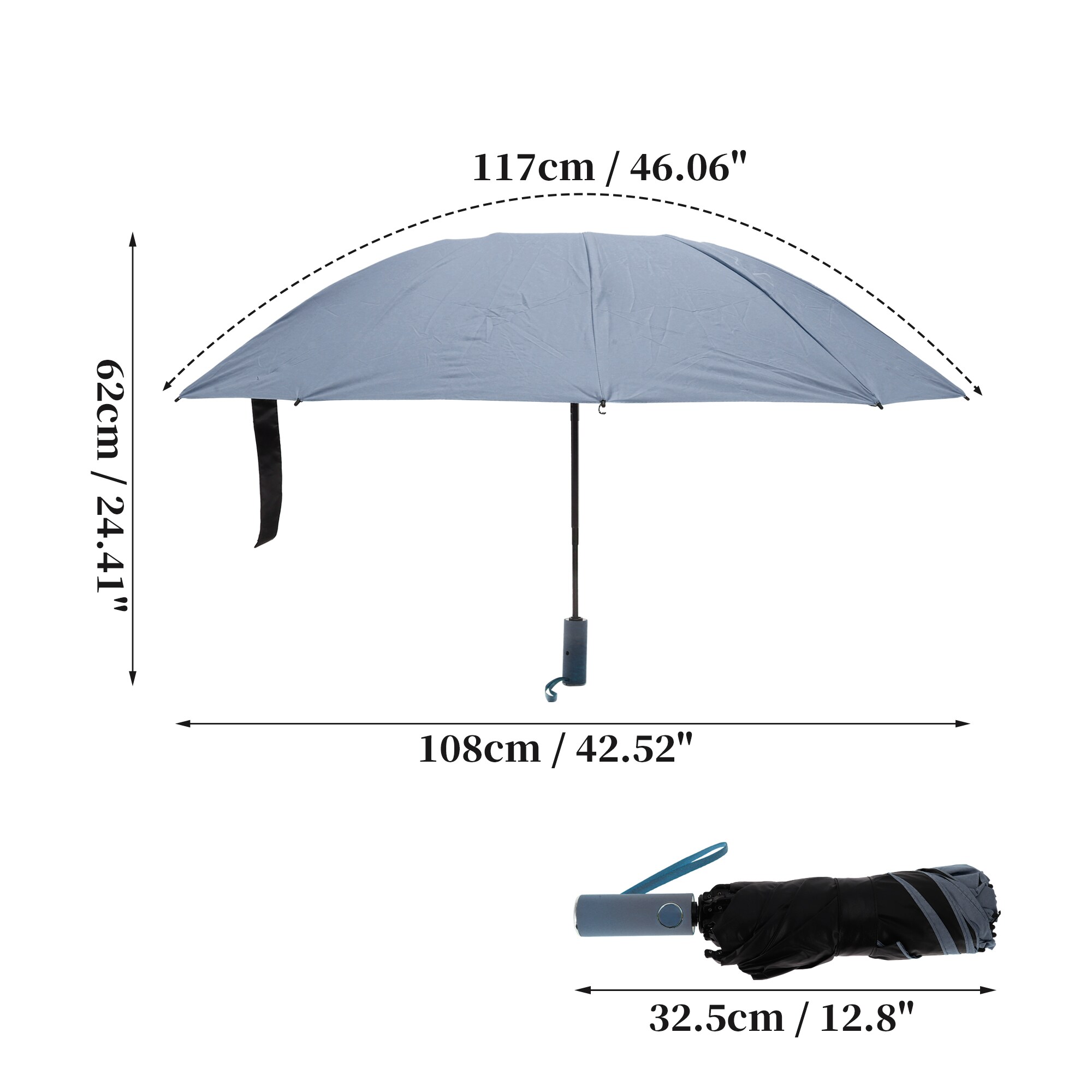 Unique Bargains S26010903UX2115 Umbrellas-3 - View #2
