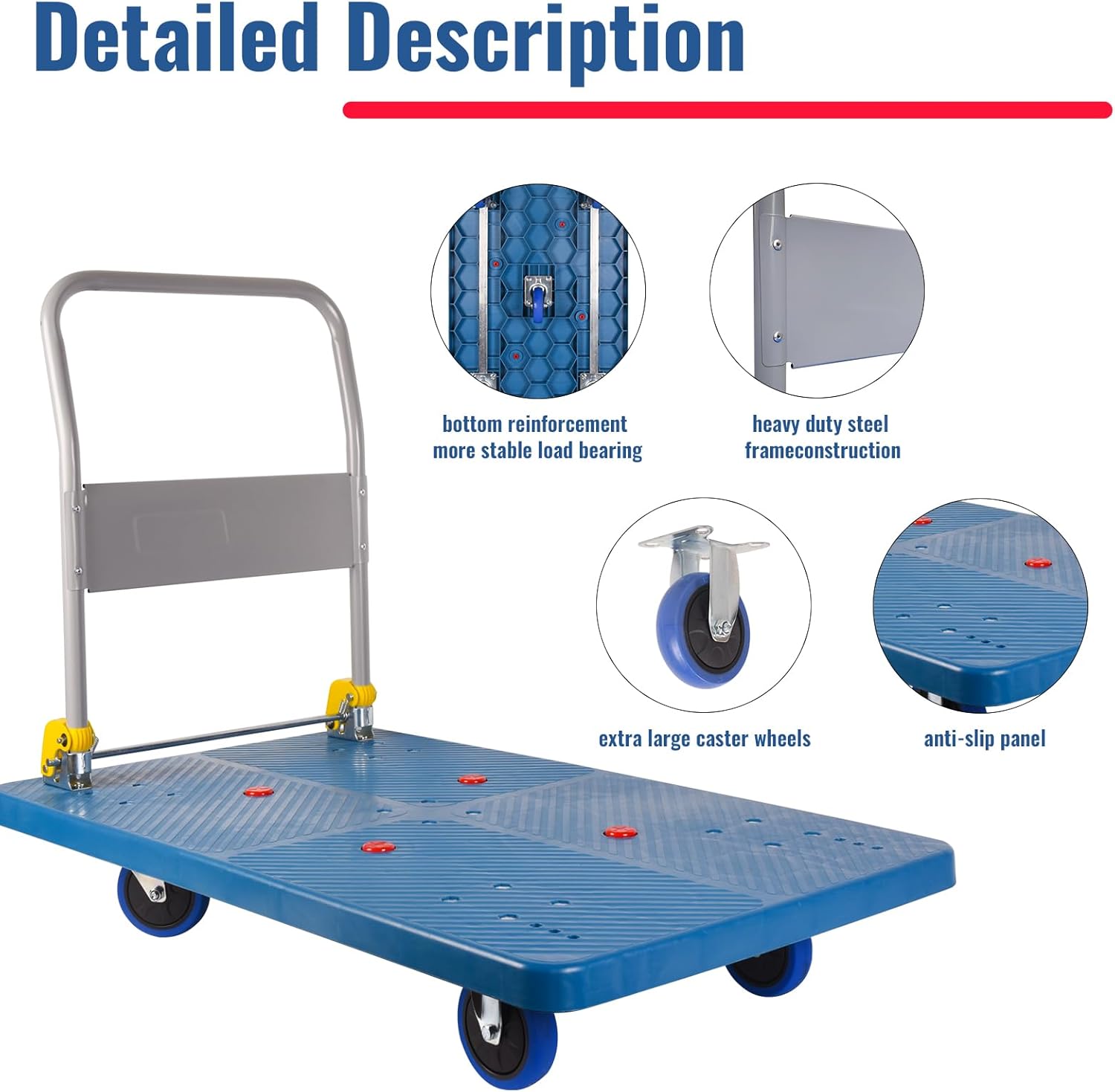 Huluwat RY-405210 Hand-Truck-Dollies - View #4