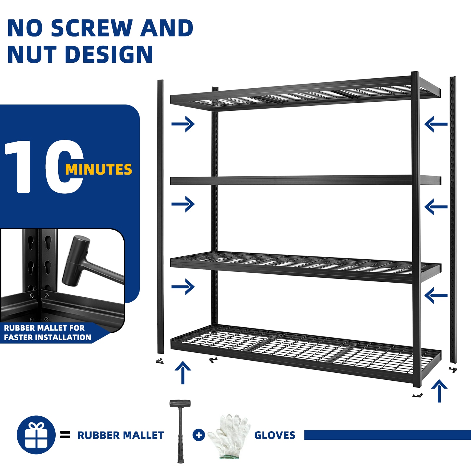 Maocao Hoom JL24734AAK Free-Standing-Shelving - View #5