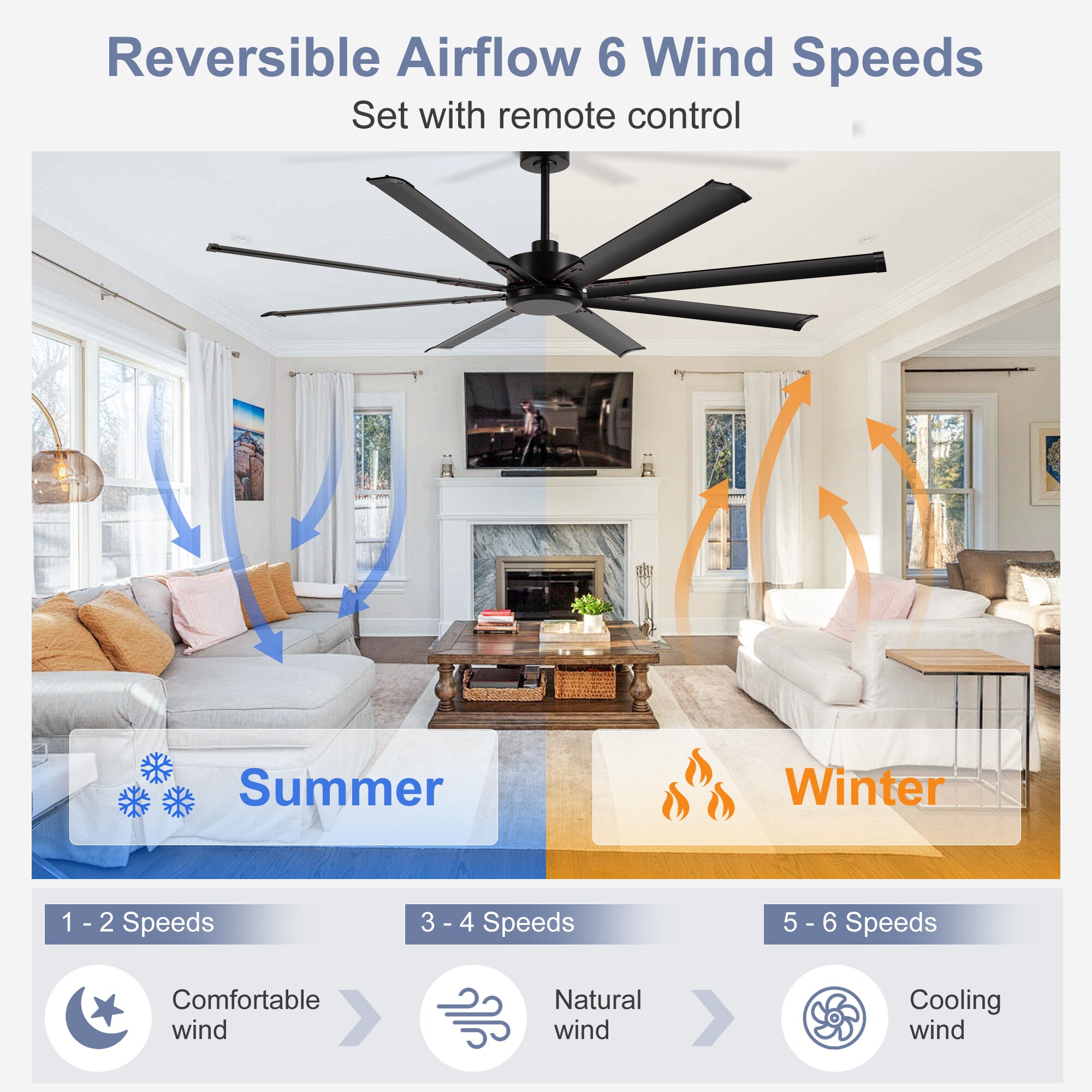 Airsurfer AS-30018-AB-NL-T Ceiling-Fans - View #4