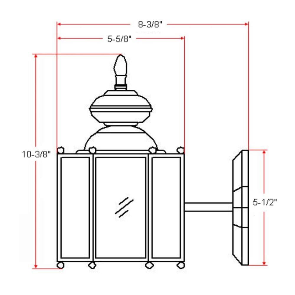 Design House 501833 Outdoor-Wall-Lighting - View #3