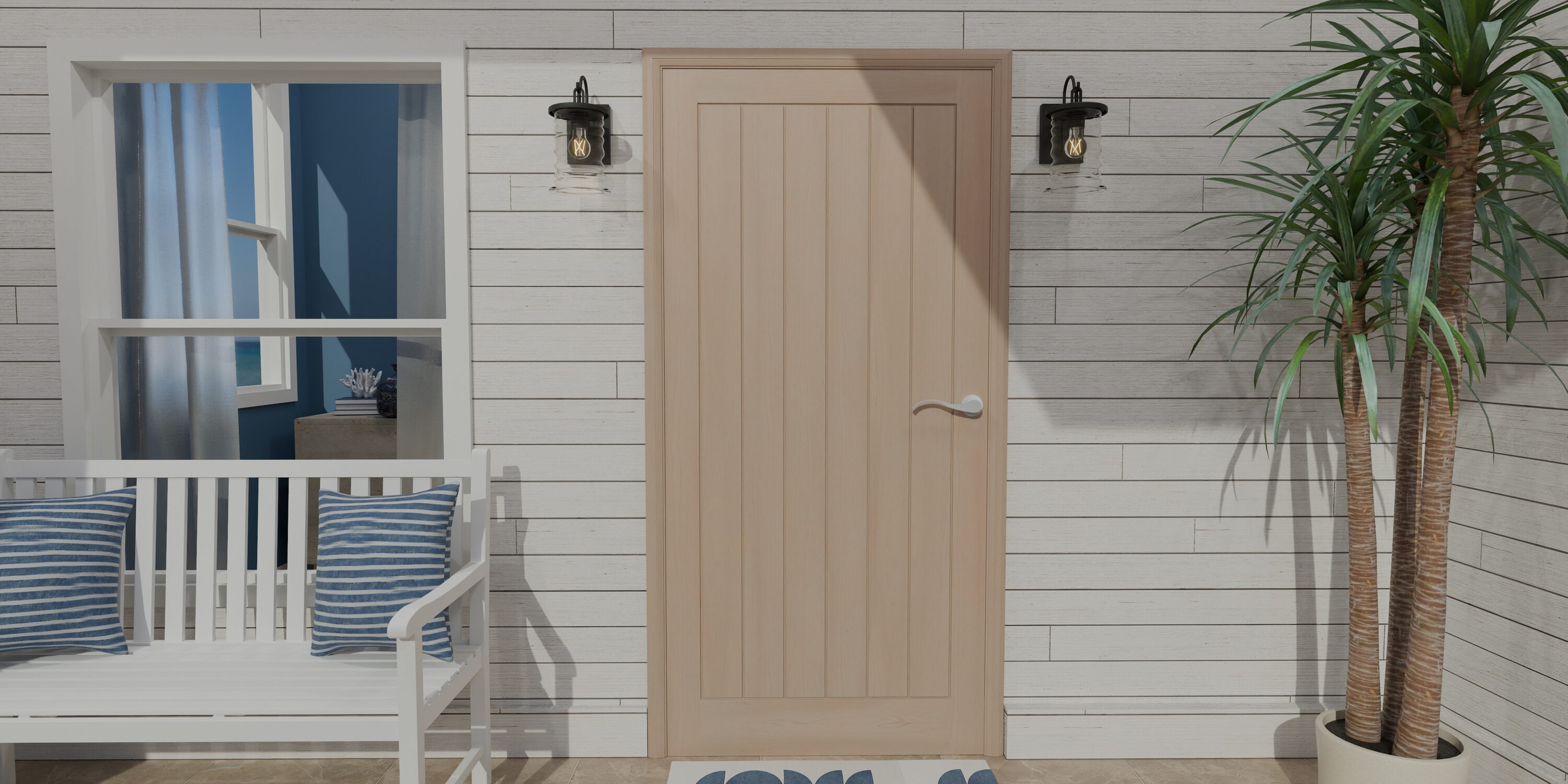 Quoizel NAD8406MBK Outdoor-Wall-Lighting - View #4