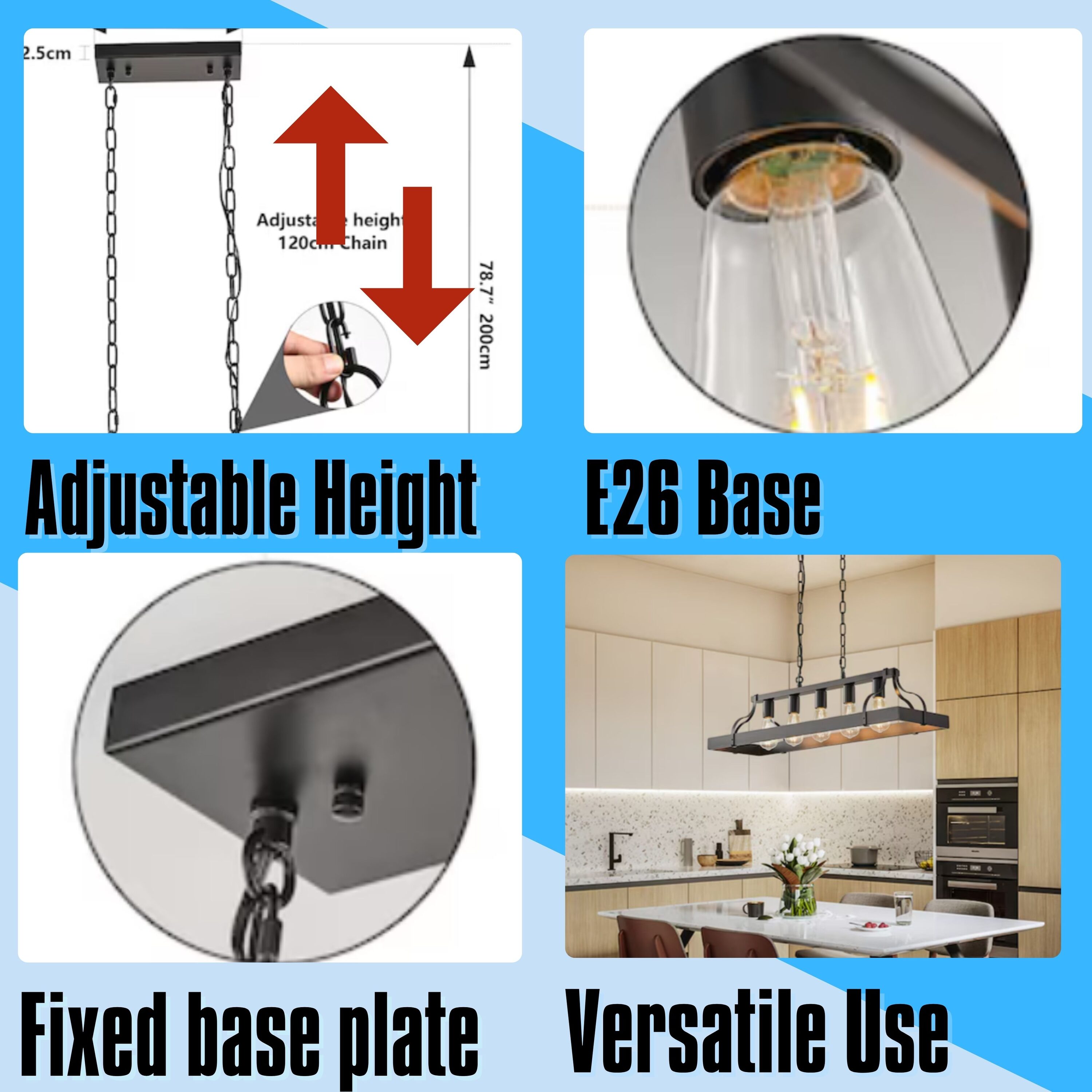 ToolCat BZ-3-2-SN Pendant-Lights - View #2