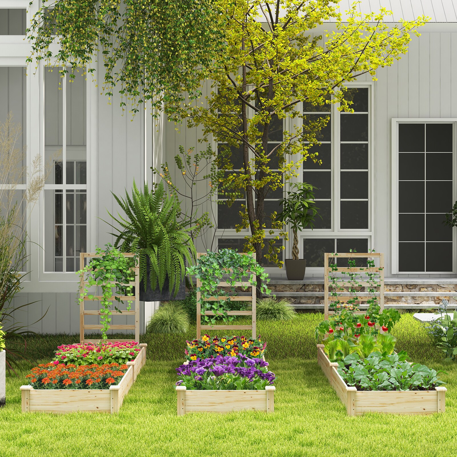 Slickblue D-CO-AN6904TG Raised-Garden-Beds - View #7